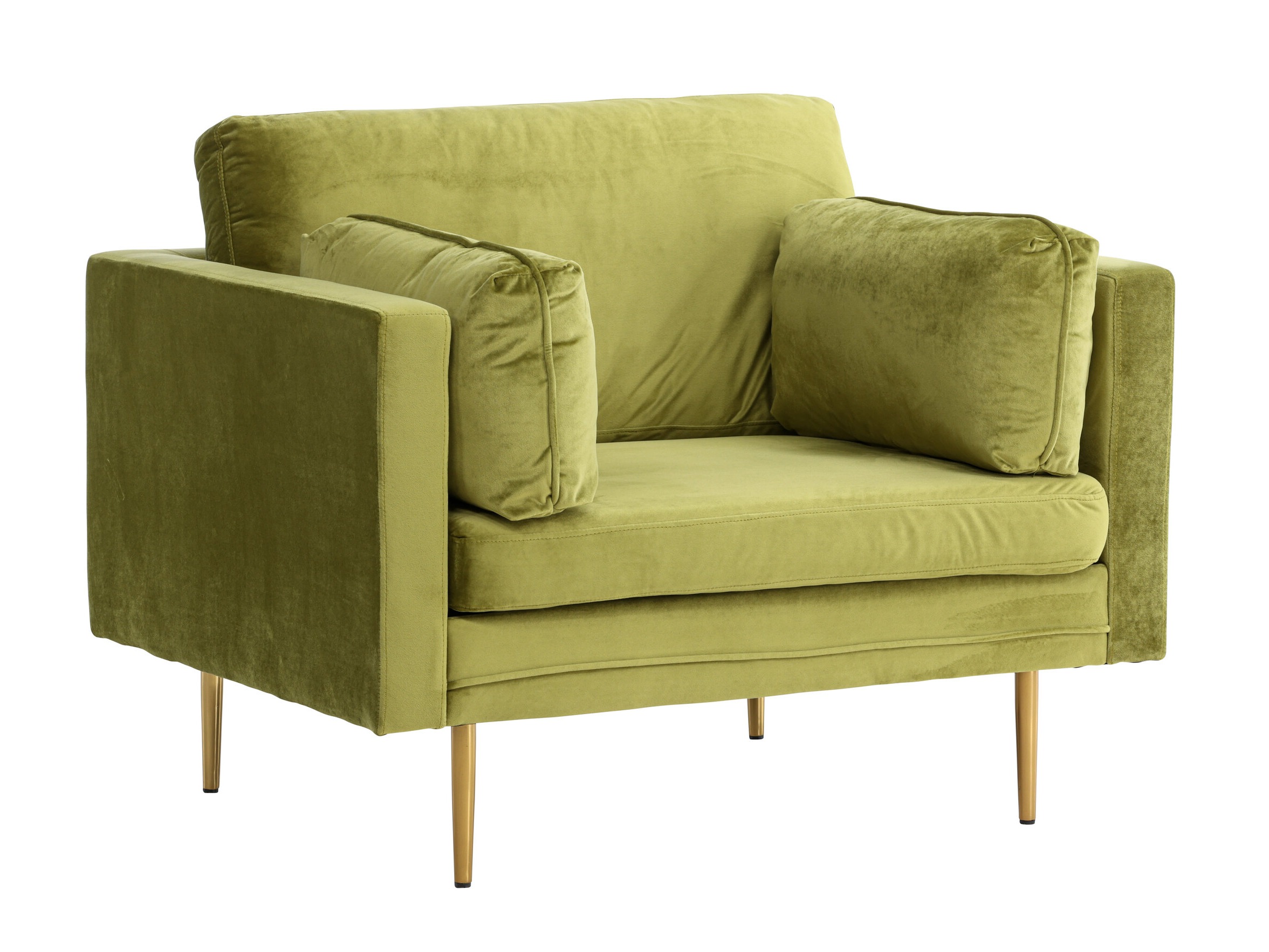 Sillón Dallas 100 (Verde + Marrón)