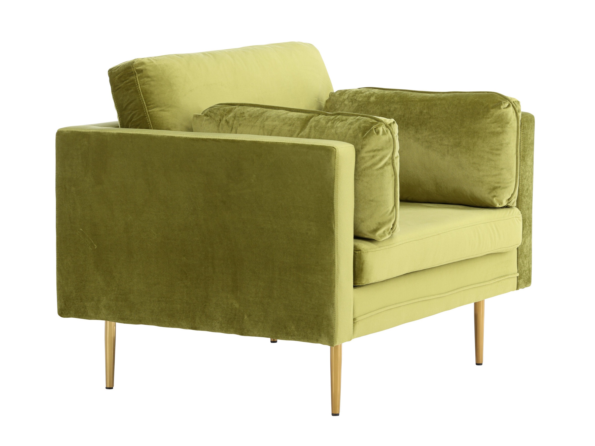 Sillón Dallas 100 (Verde + Marrón)