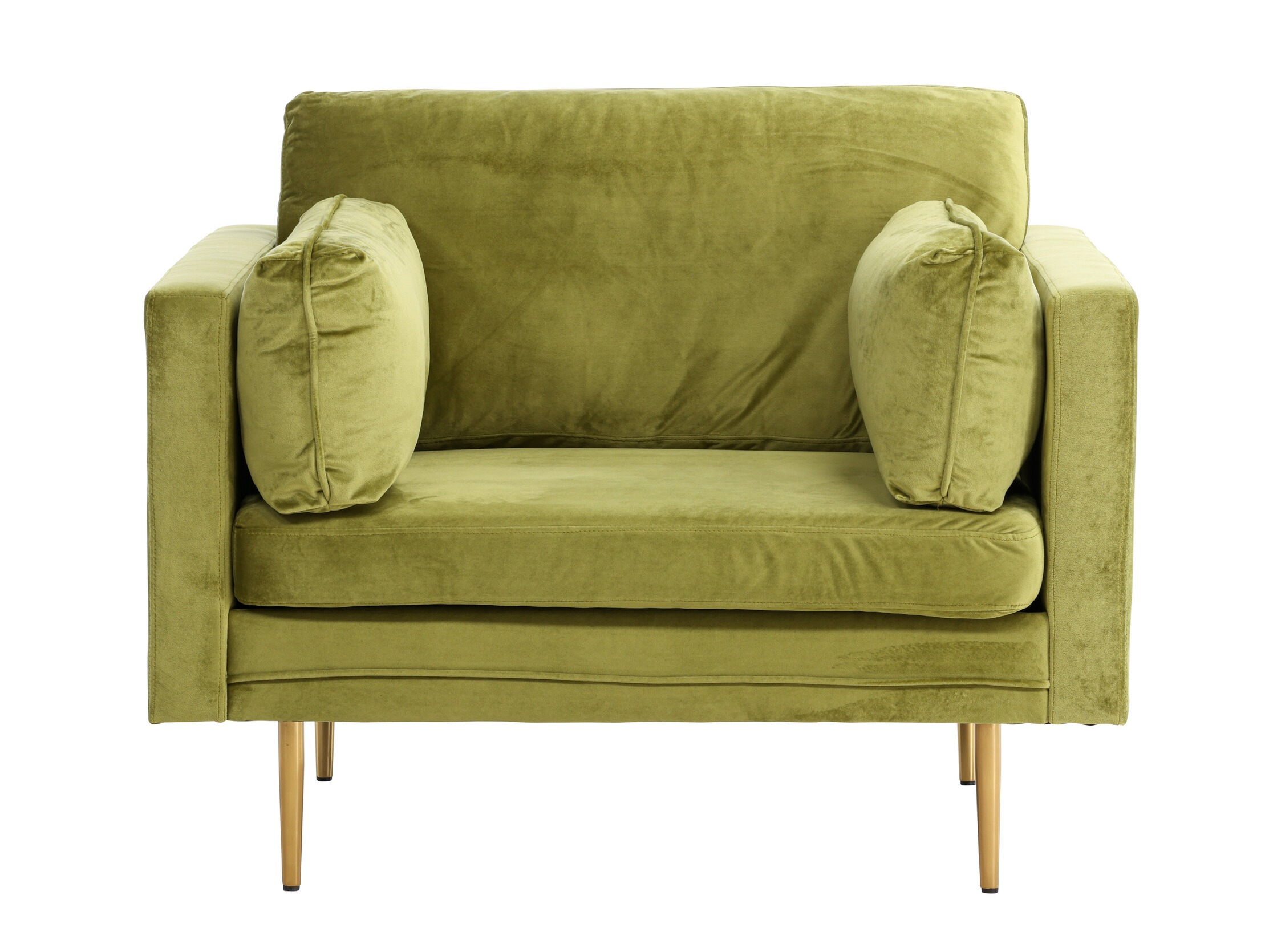 Sillón Dallas 100 (Verde + Marrón)