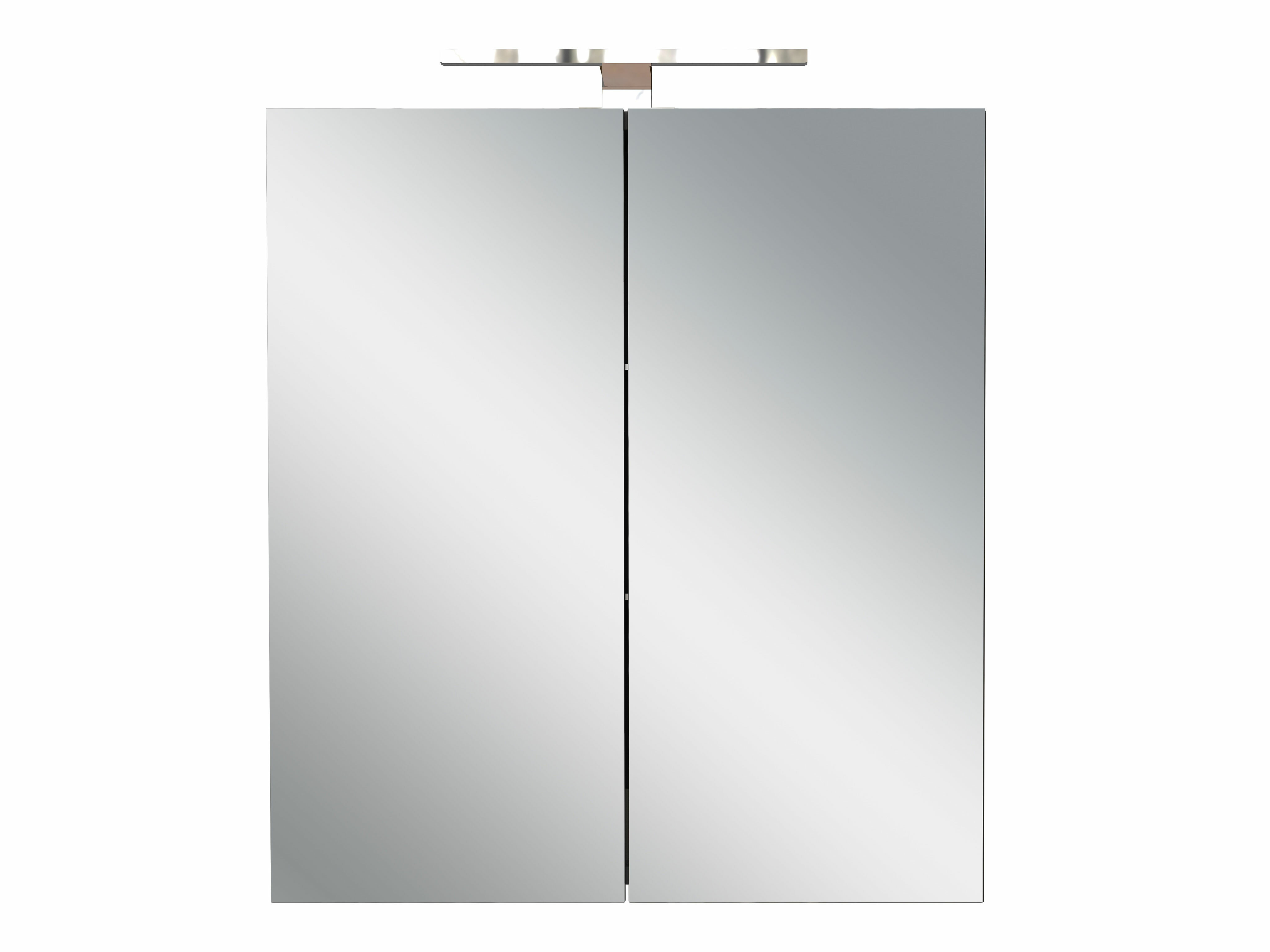 Mueble con espejo para baño Felfere 107 (Antracita)