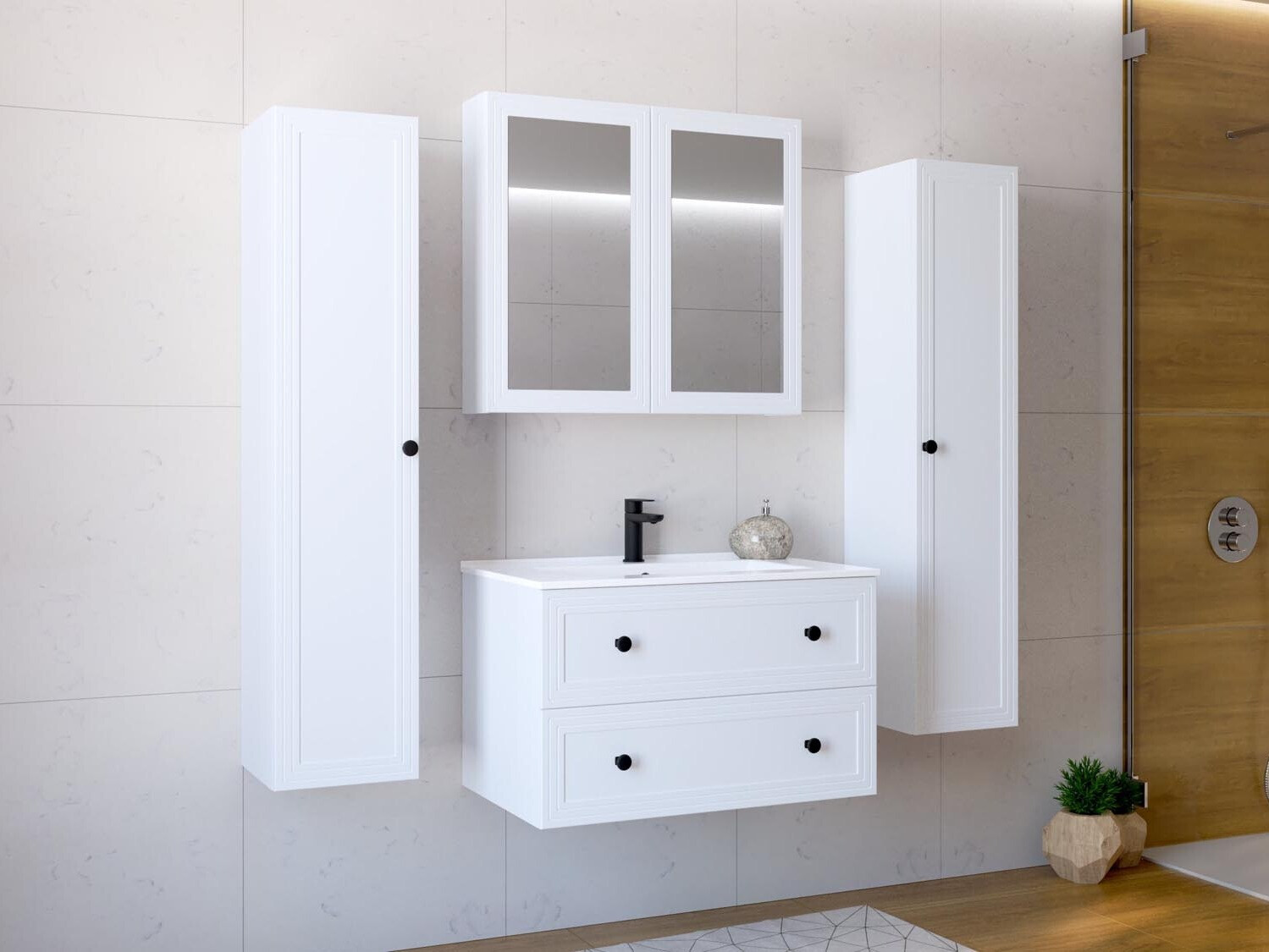 Armario de baño colgante para lavabo SP5641