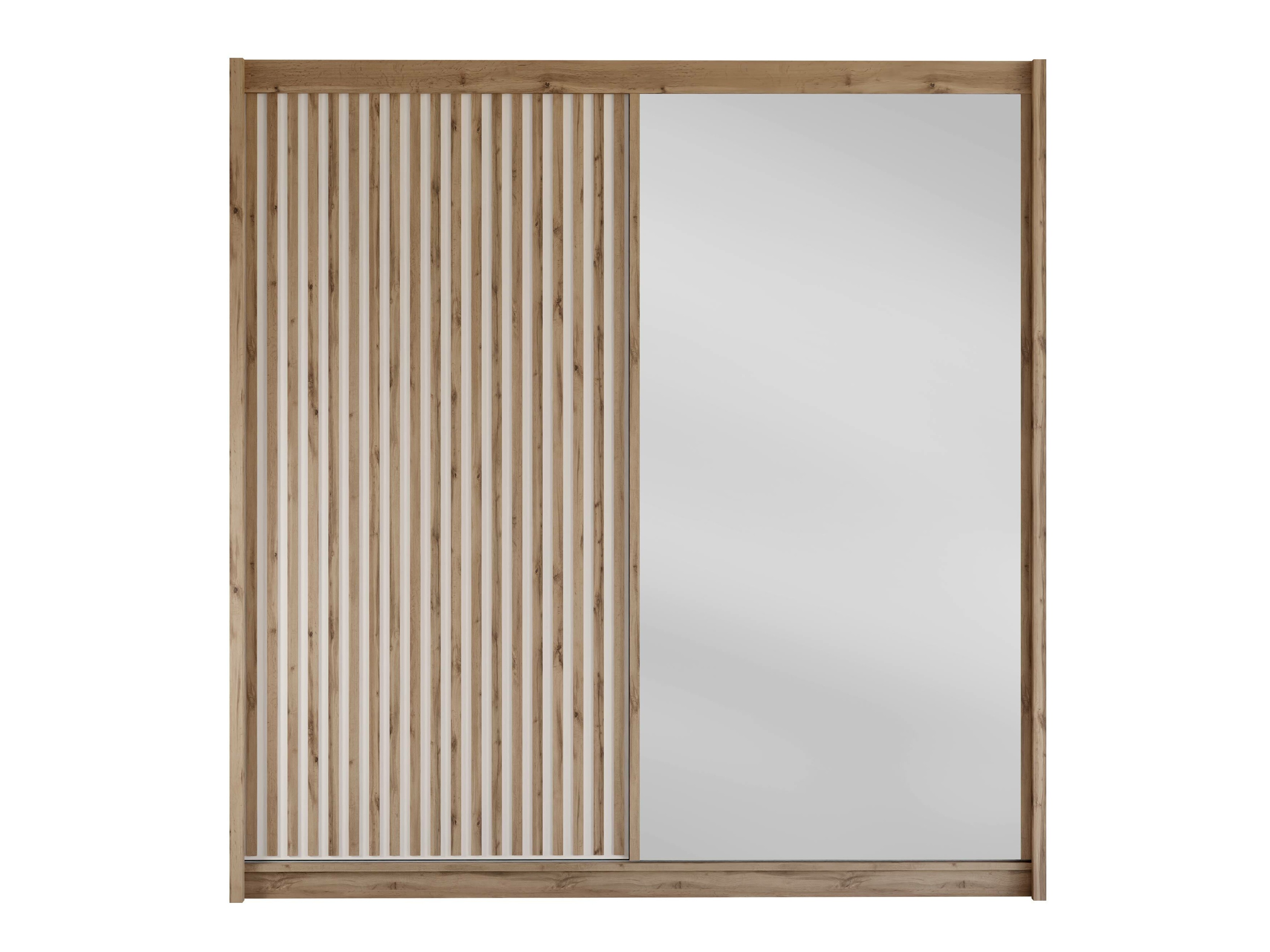 Armario Gemes (Roble wotan + Blanco)