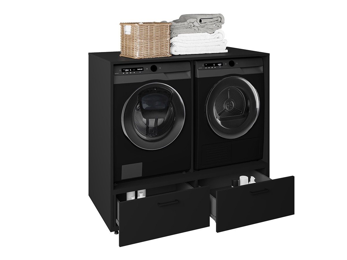 Estantería para baño Austin 368 (Negro)