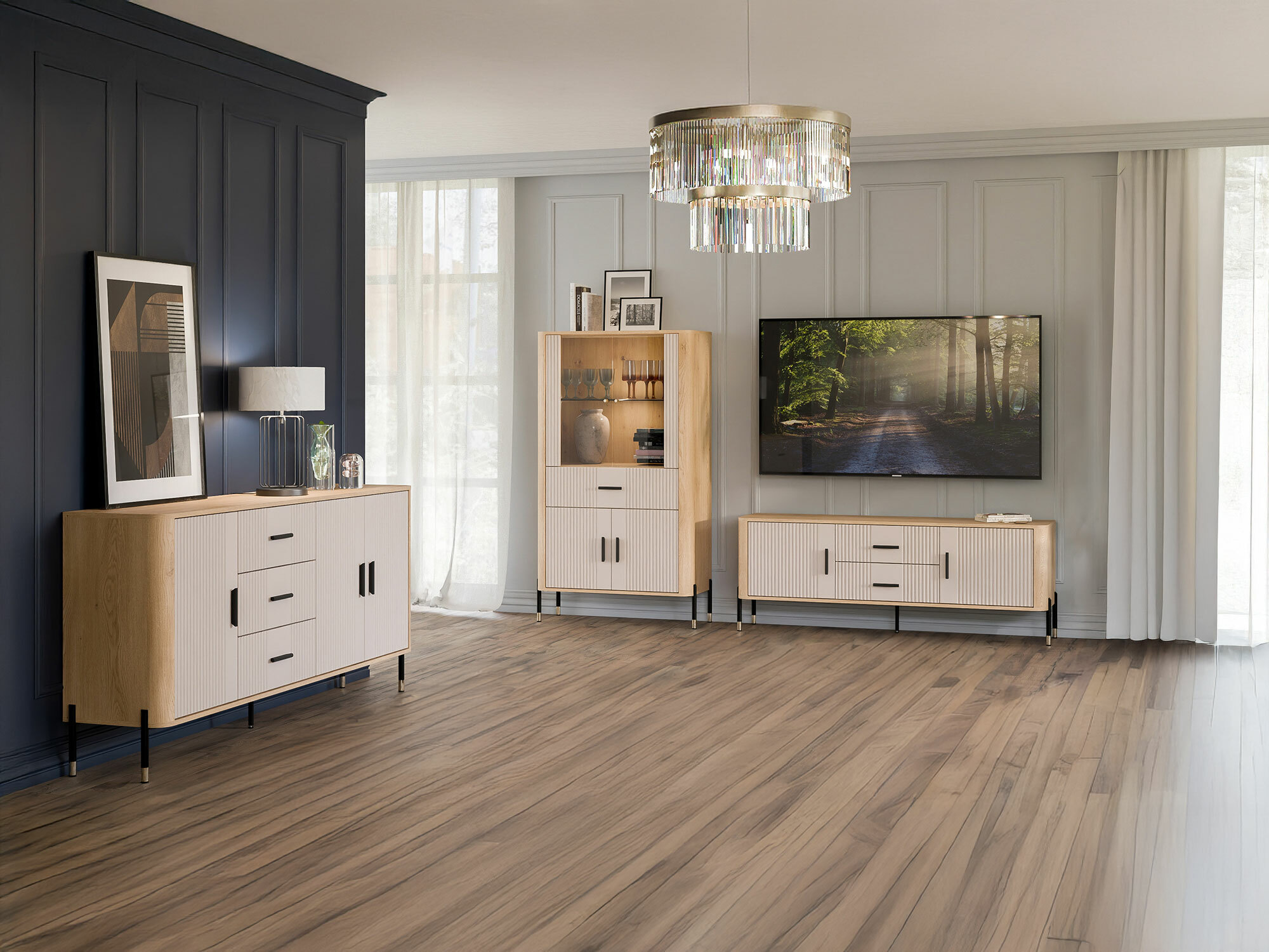 Mueble TV Flosora 103 (Cachemira)