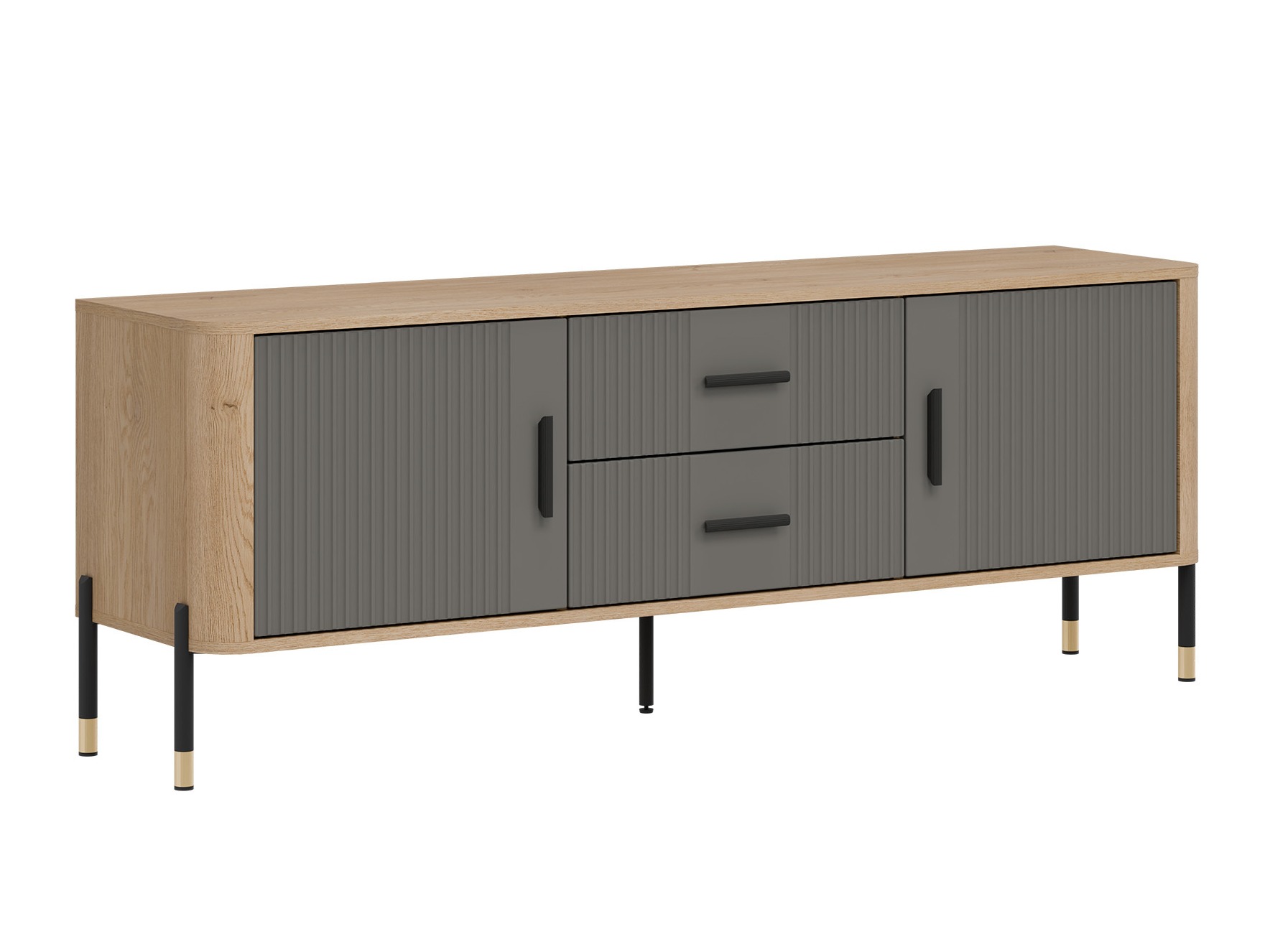 Mueble TV Flosora 103 (Gris)