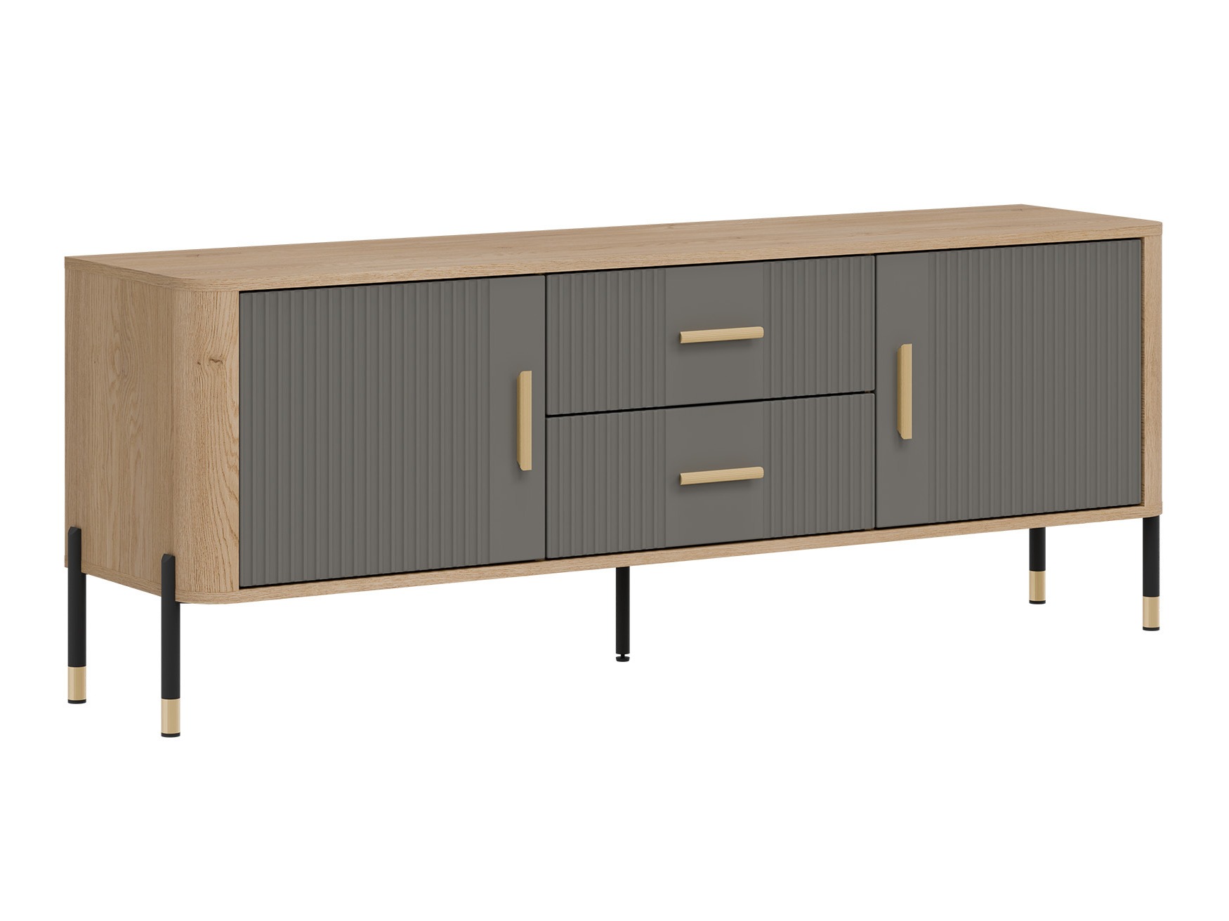 Mueble TV Flosora 103 (Gris)