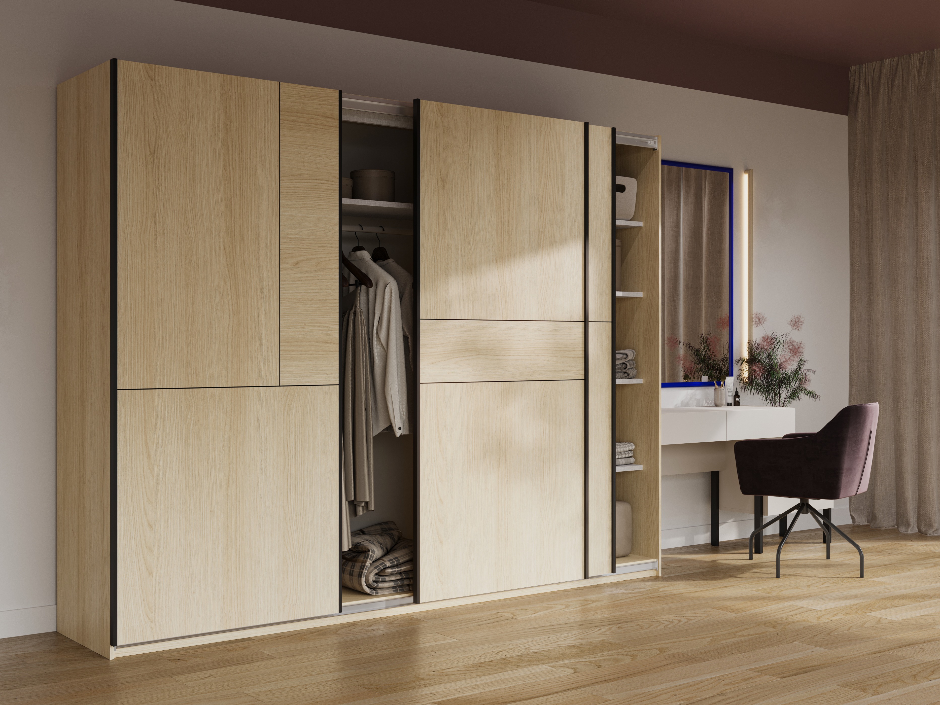 Armario Austin 370 (Roble)