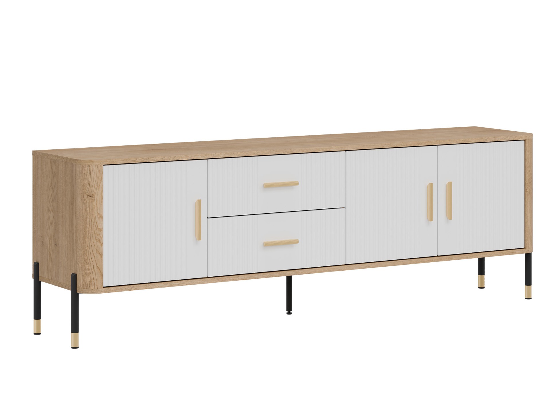 Mueble TV Flosora 105 (Blanco)