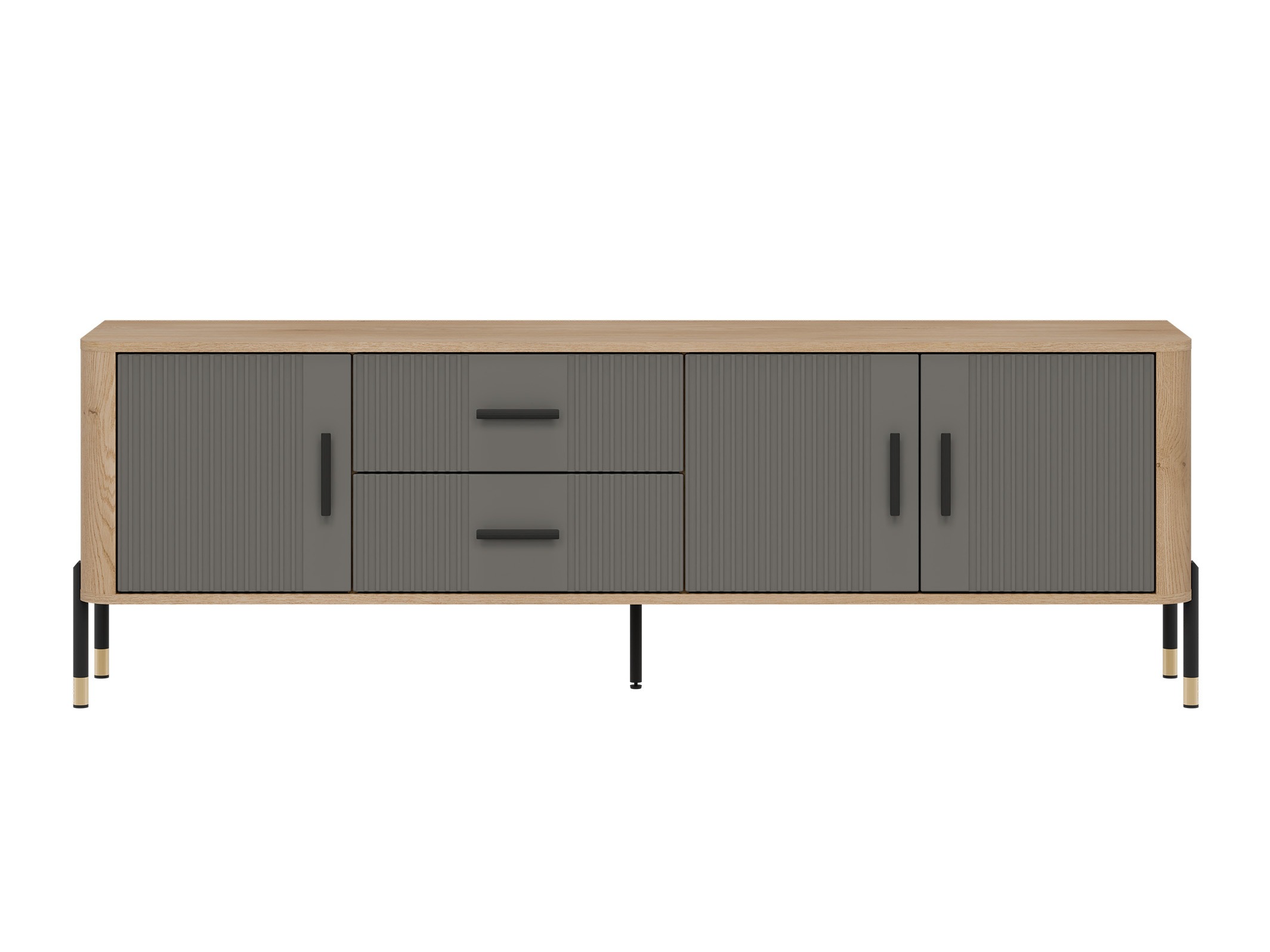 Mueble TV Flosora 105 (Gris)