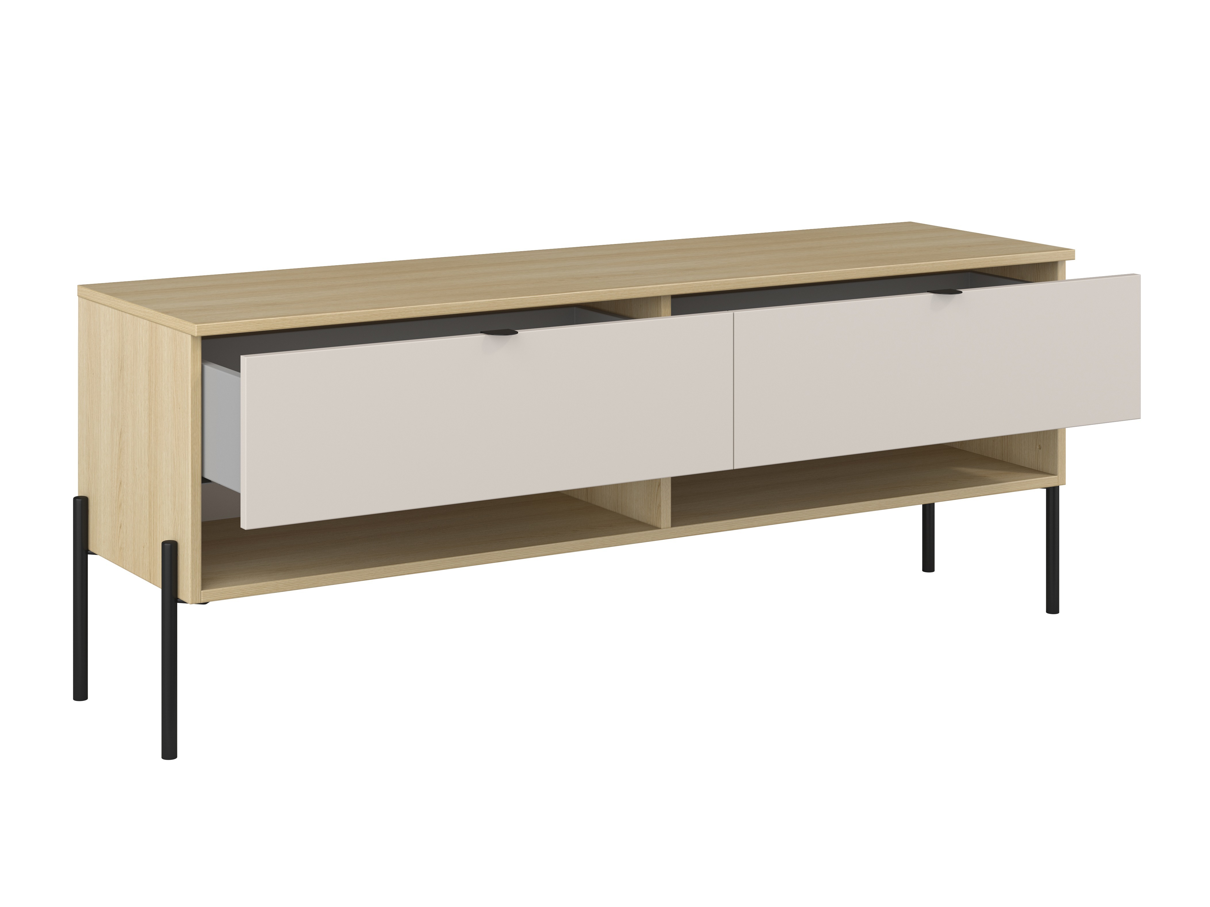 Mueble TV Levtenu 108 (Roble + Cachemira)