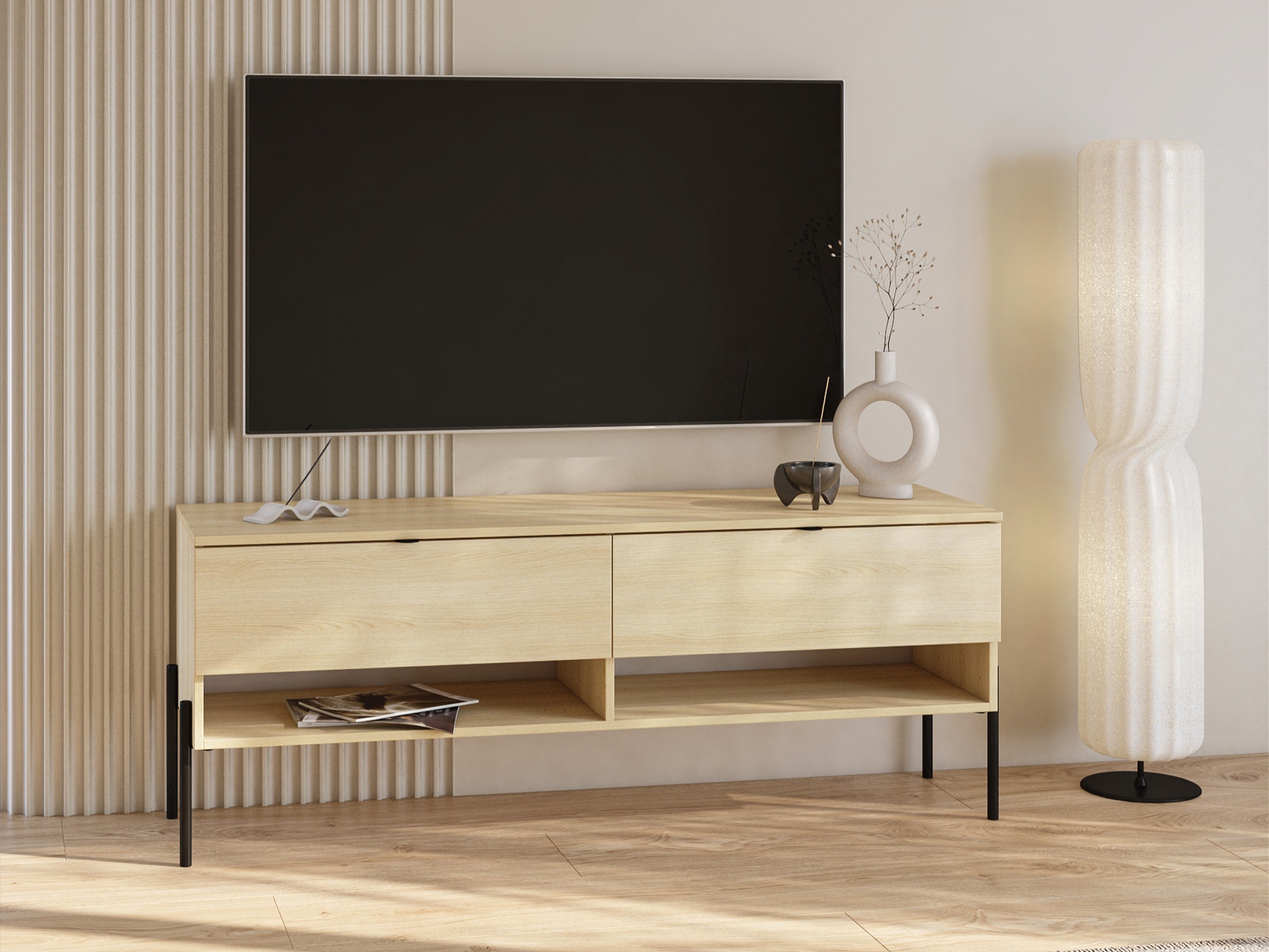 Mueble TV Levtenu 108 (Roble)