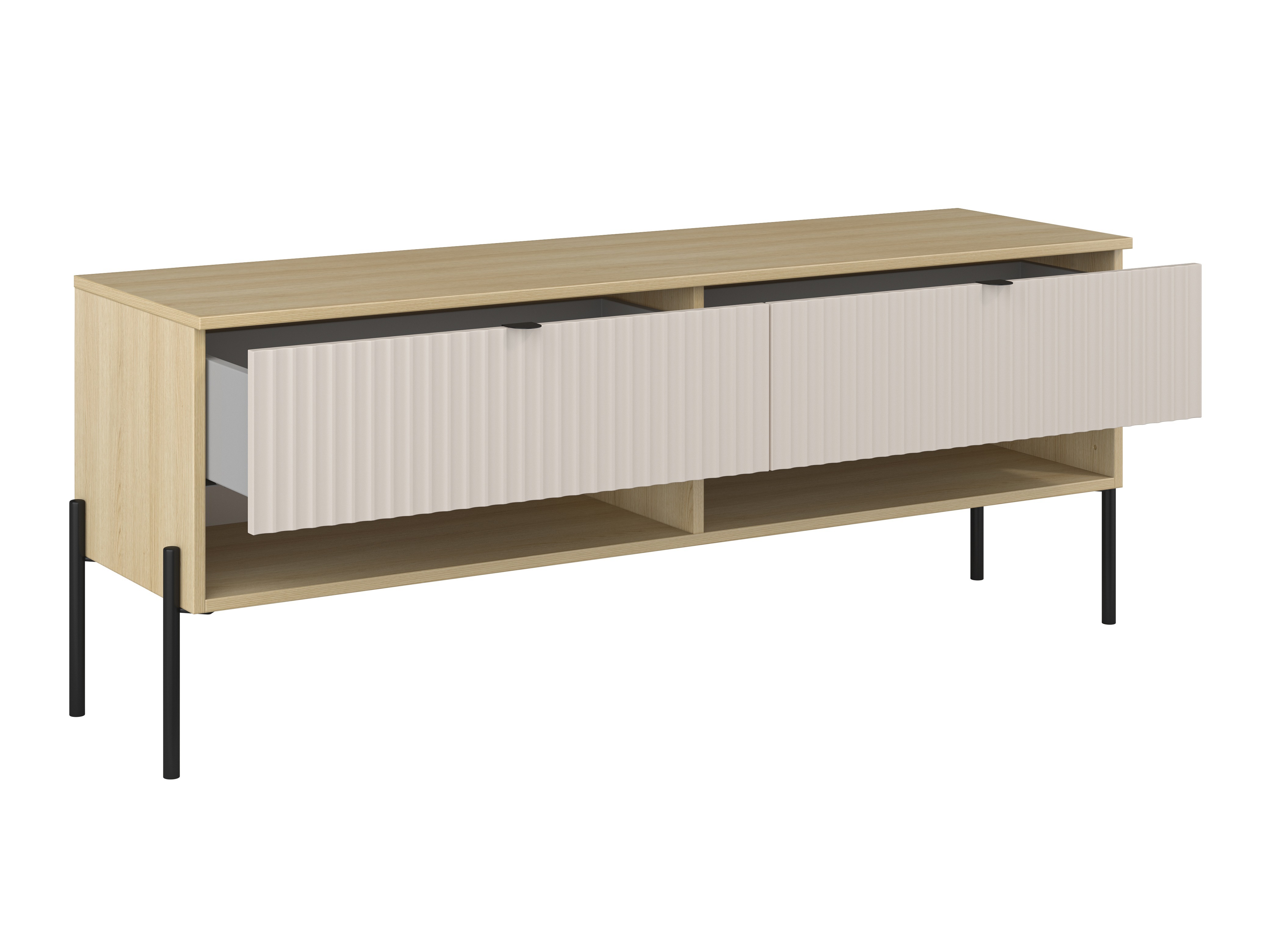 Mueble TV Levtenu 109 (Roble + Cachemira)
