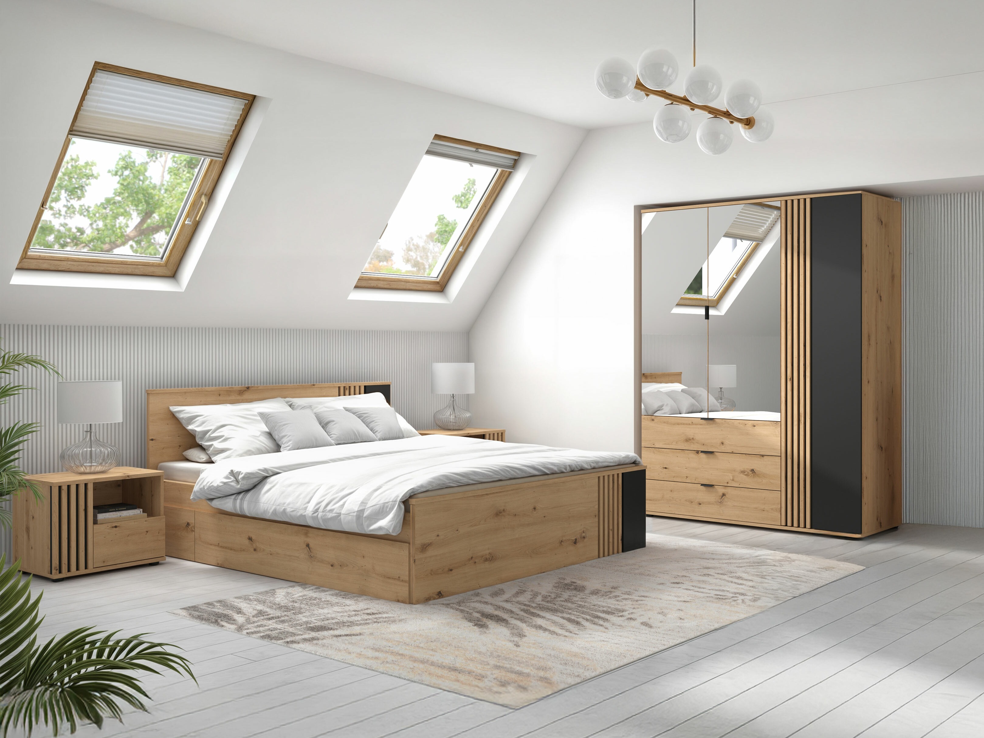 Mesilla de noche Orlnolu 100