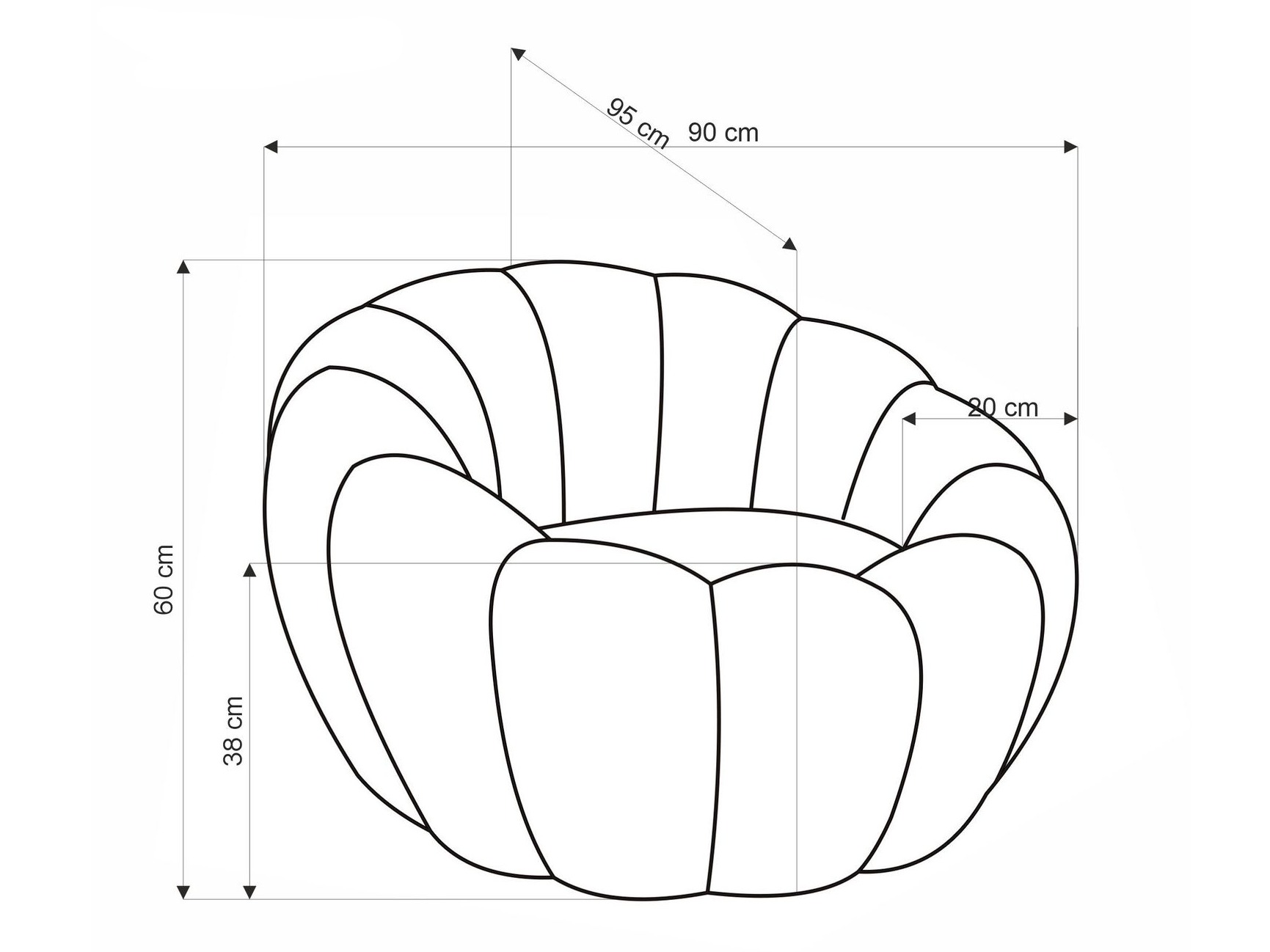 Sillón Houston 2018 (Beige)