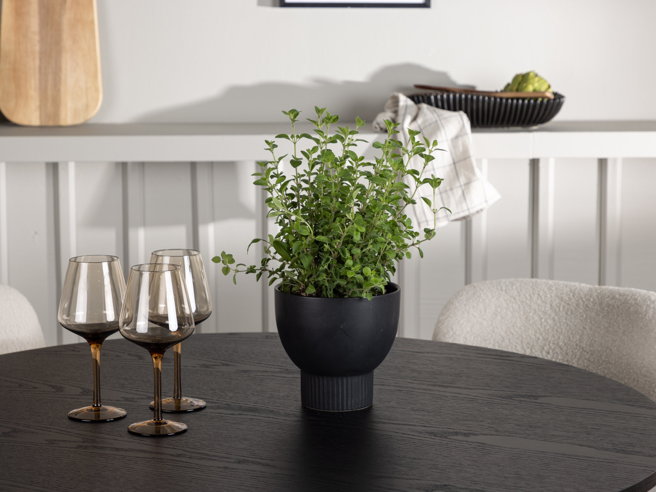 Conjunto de mesas y sillas para comedor Dallas 4900 (Marrón)