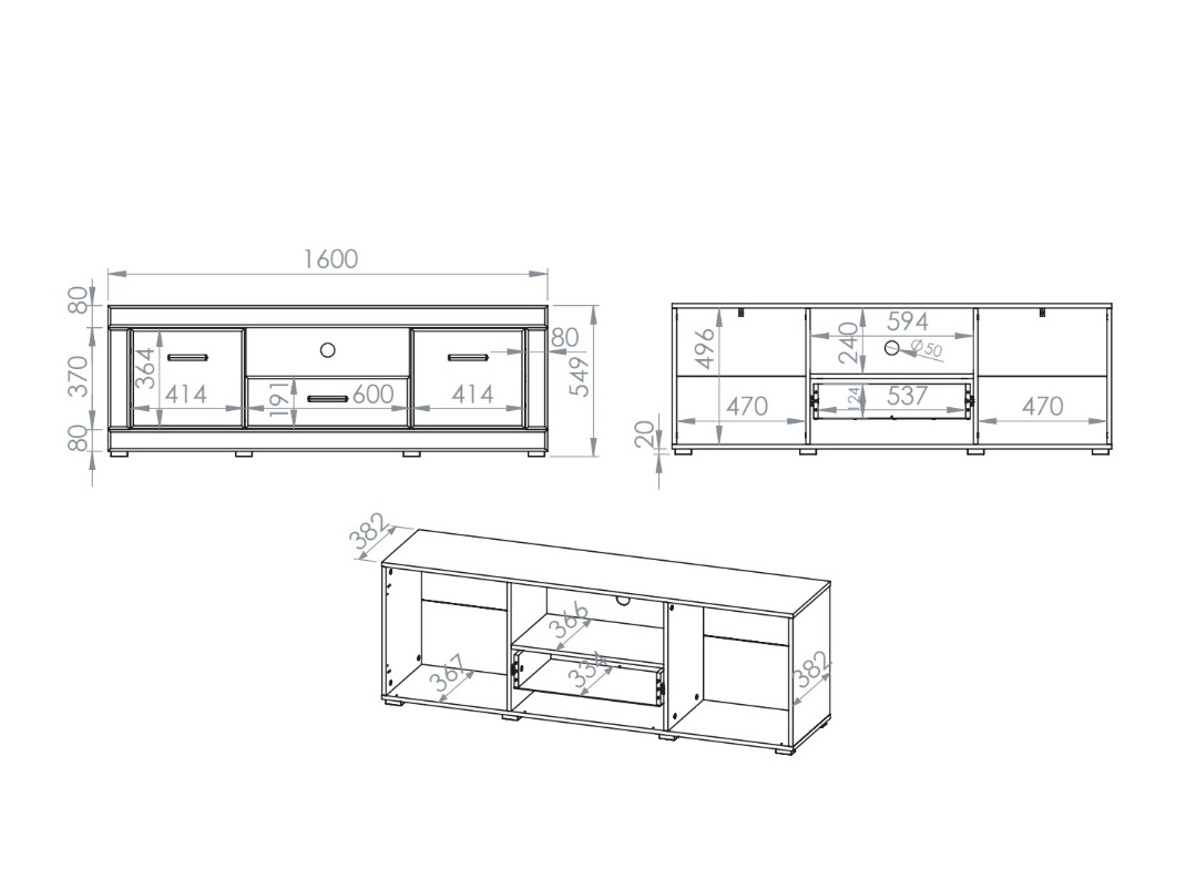 Mueble TV Enolevi 104
