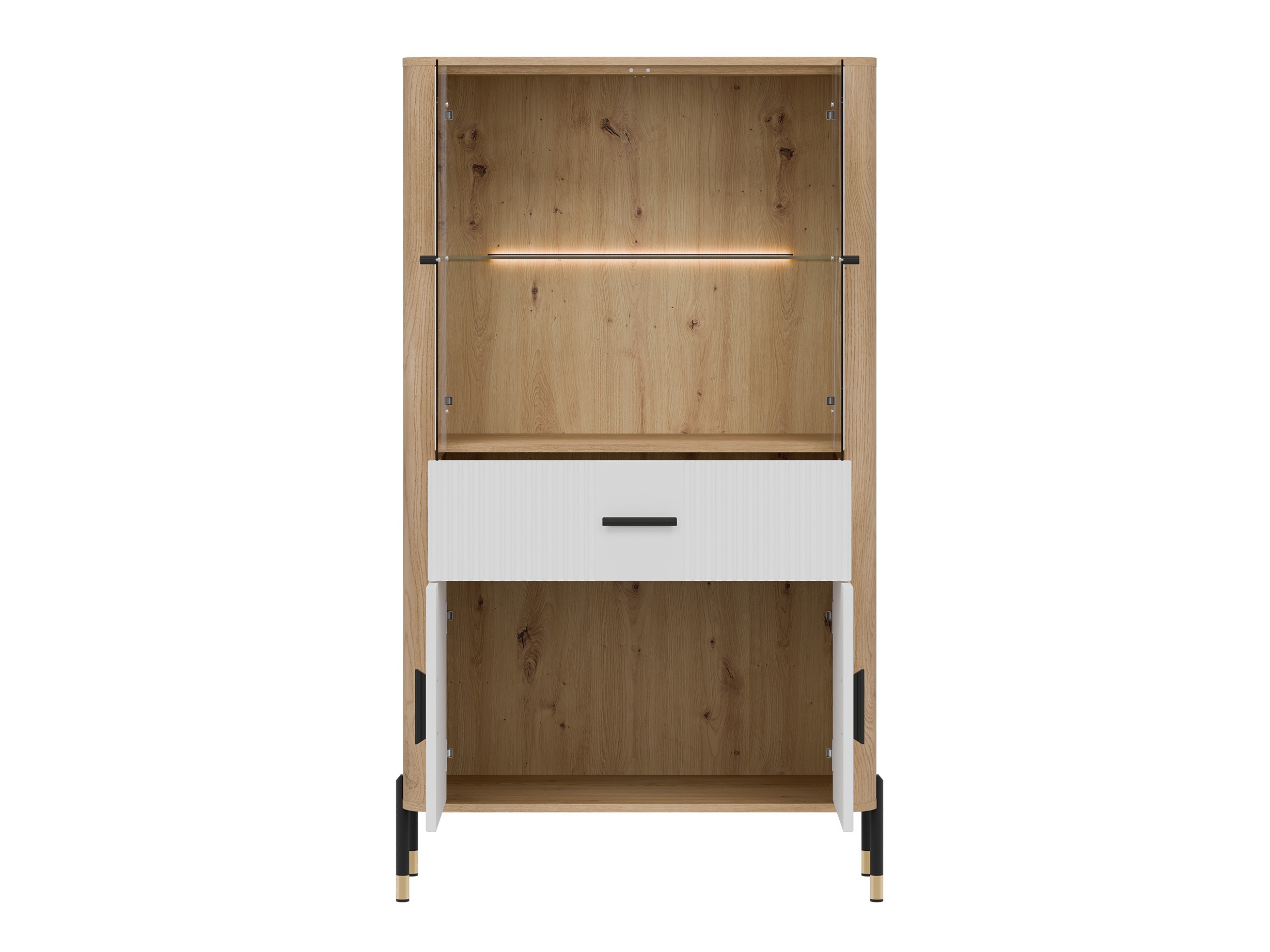 Estantería Flosora 125 (Blanco)