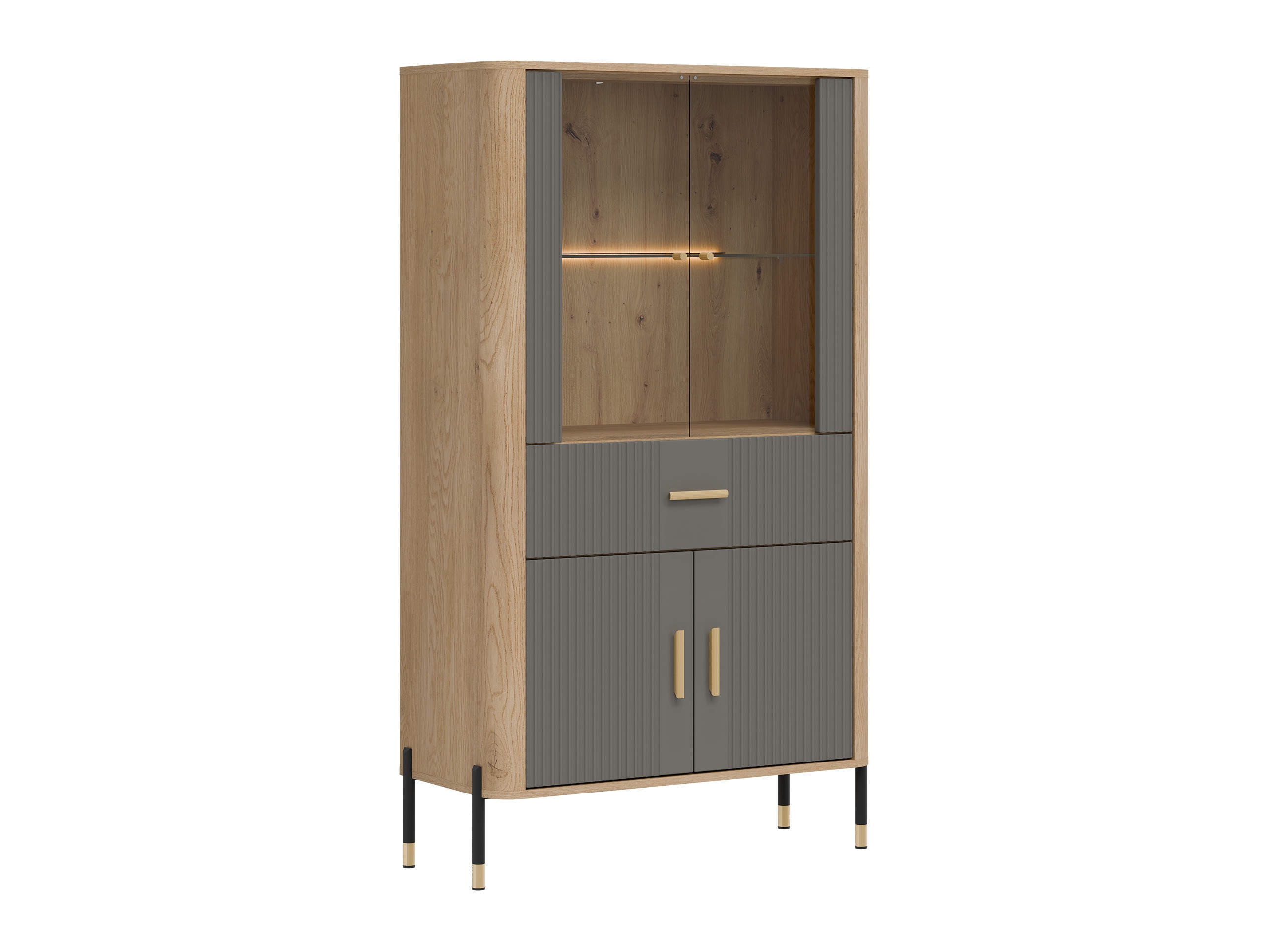 Estantería Flosora 125 (Gris)