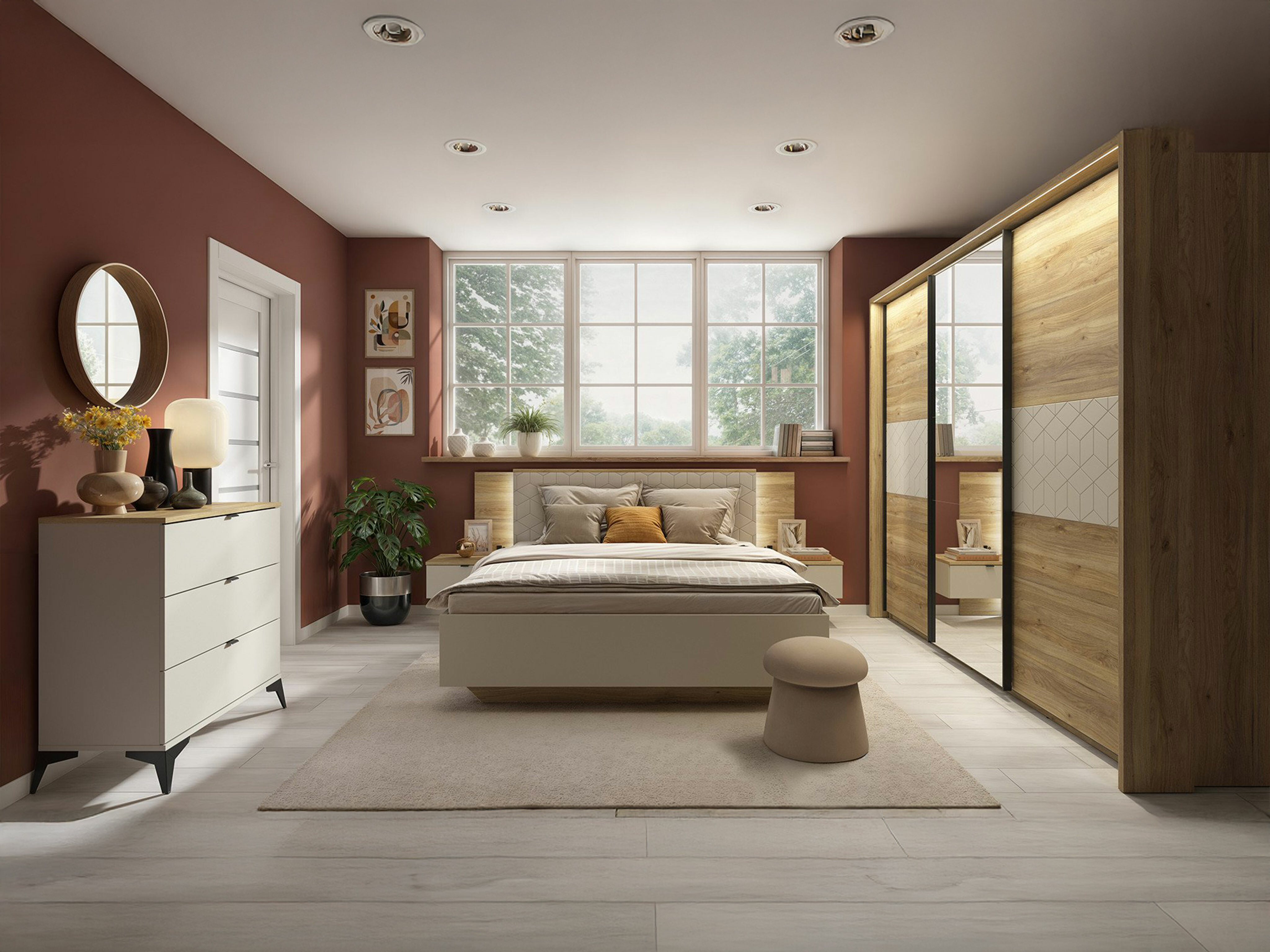 Conjunto de dormitorio Luorlo 105