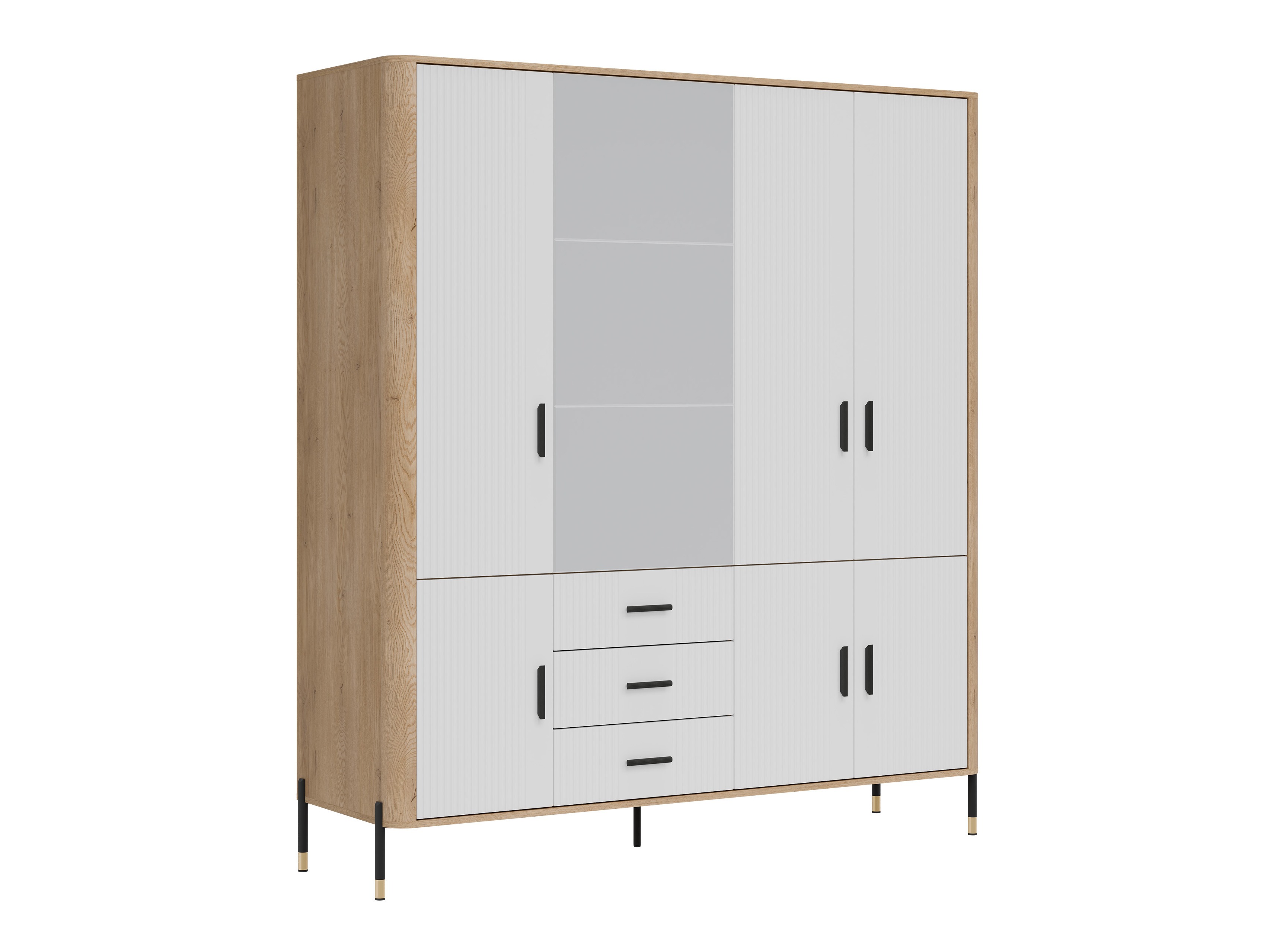 Armario Flosora 135 (Blanco)