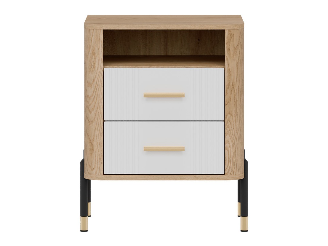 Mesilla de noche Flosora 142 (Blanco)