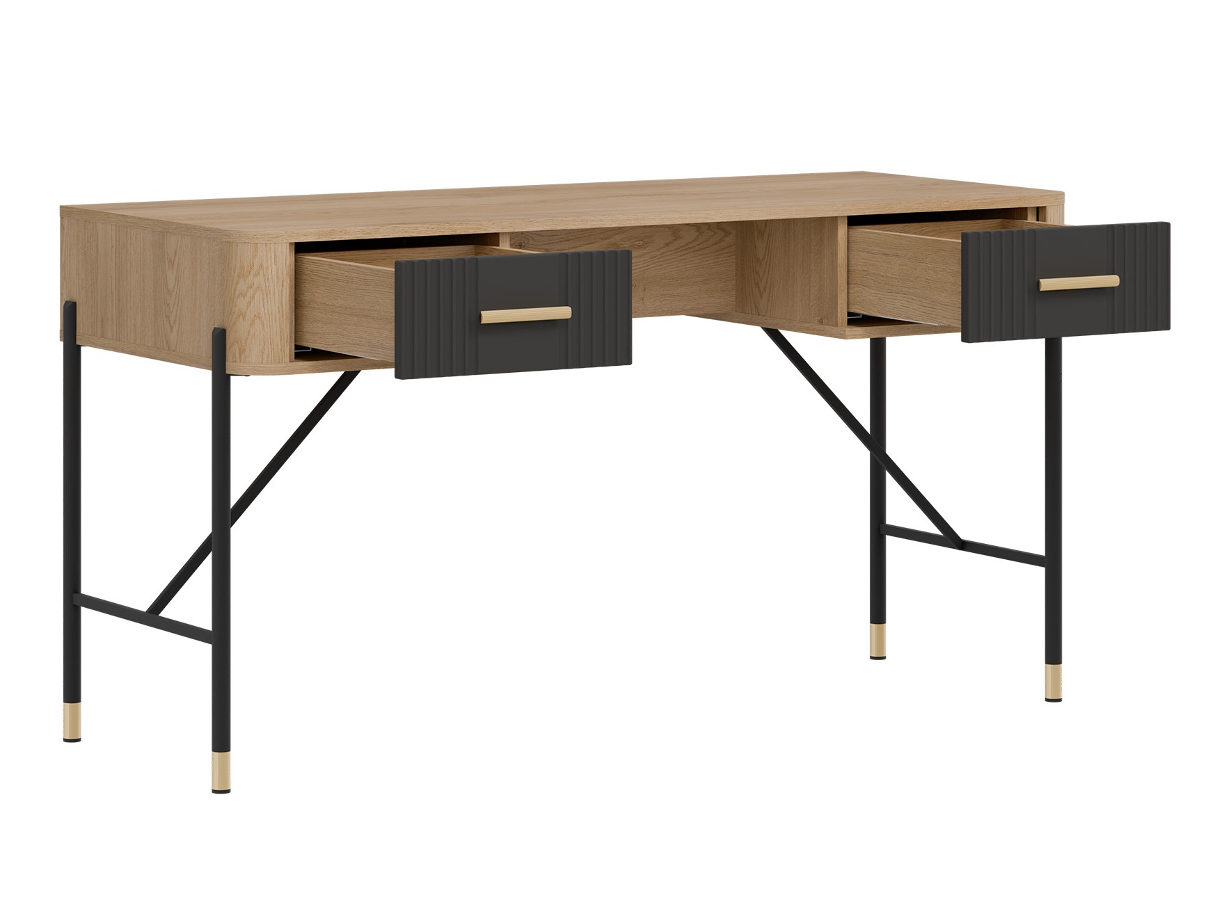 Mesa de oficina Flosora 144 (Antracita)