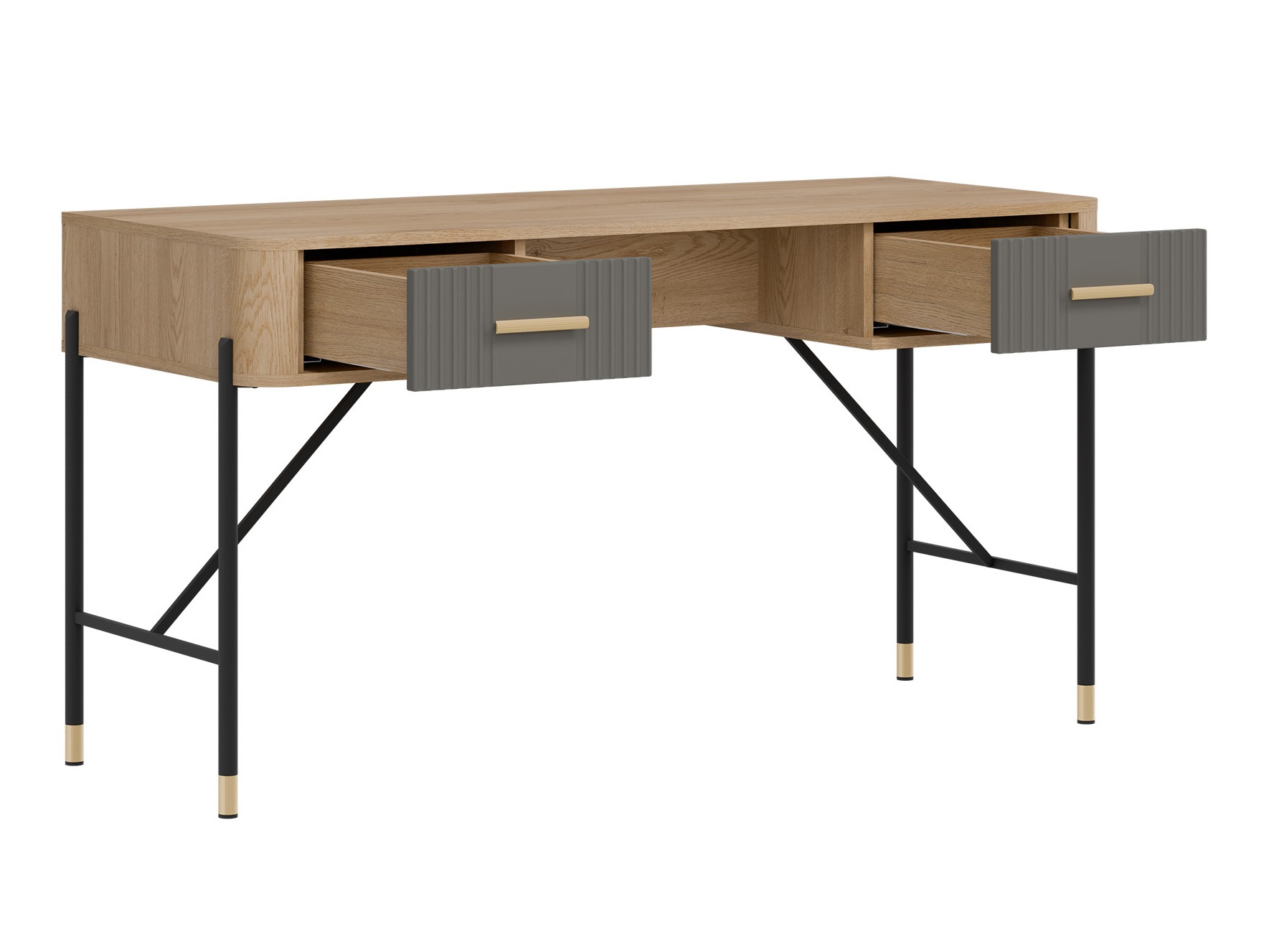 Mesa de oficina Flosora 144 (Gris)