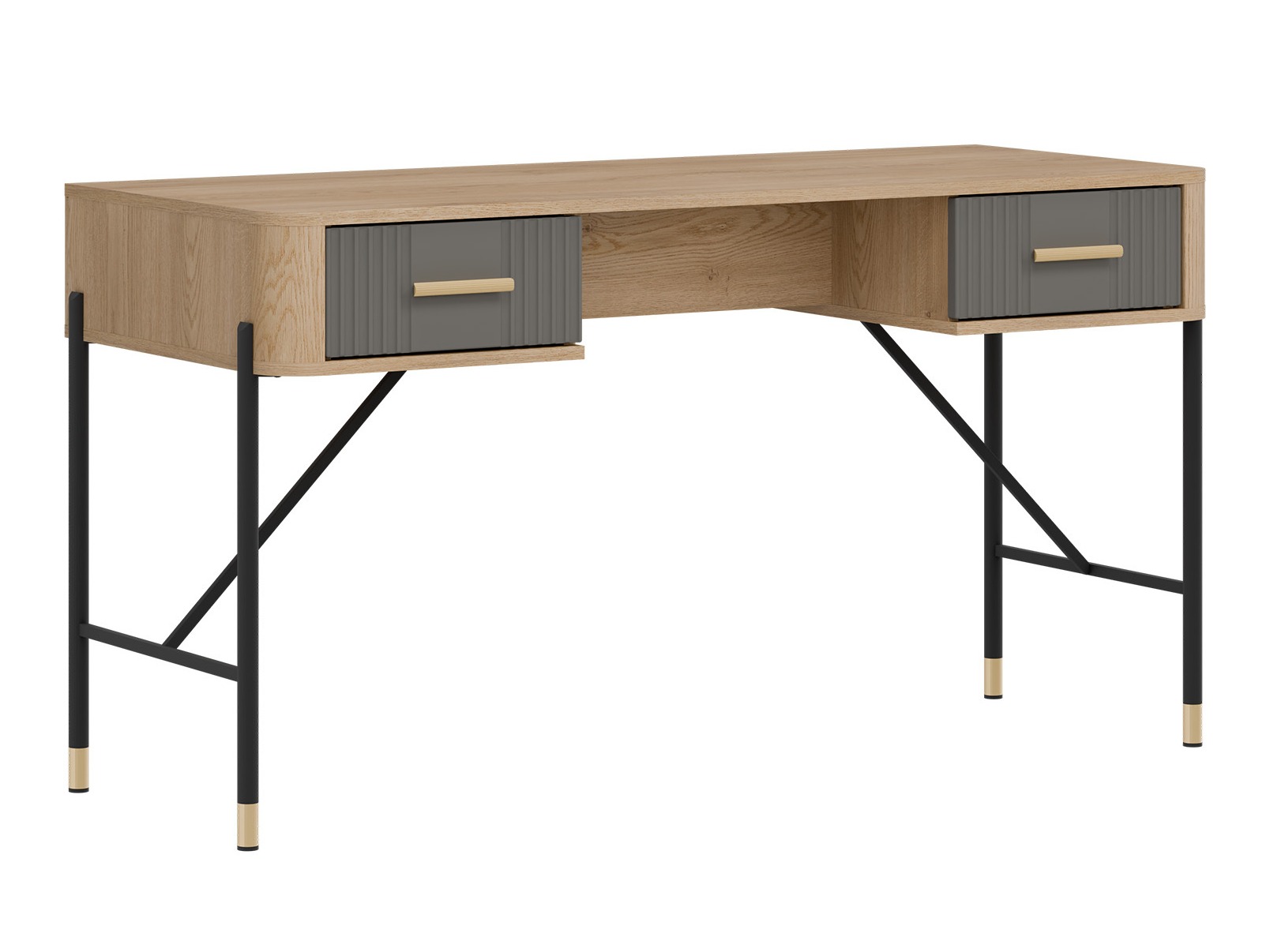 Mesa de oficina Flosora 144 (Gris)