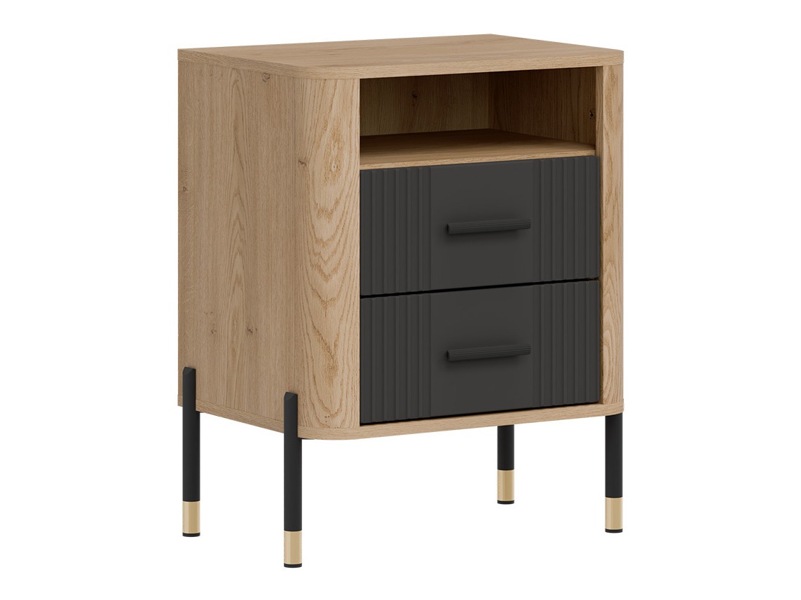 Mesilla de noche Flosora 142 (Antracita)