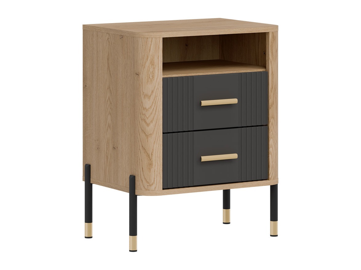 Mesilla de noche Flosora 142 (Antracita)