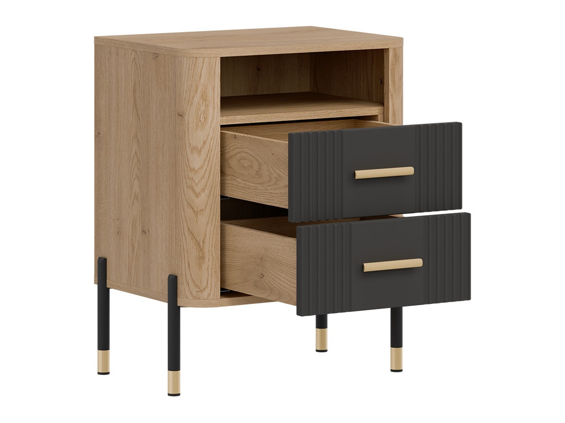 Mesilla de noche Flosora 142 (Antracita)