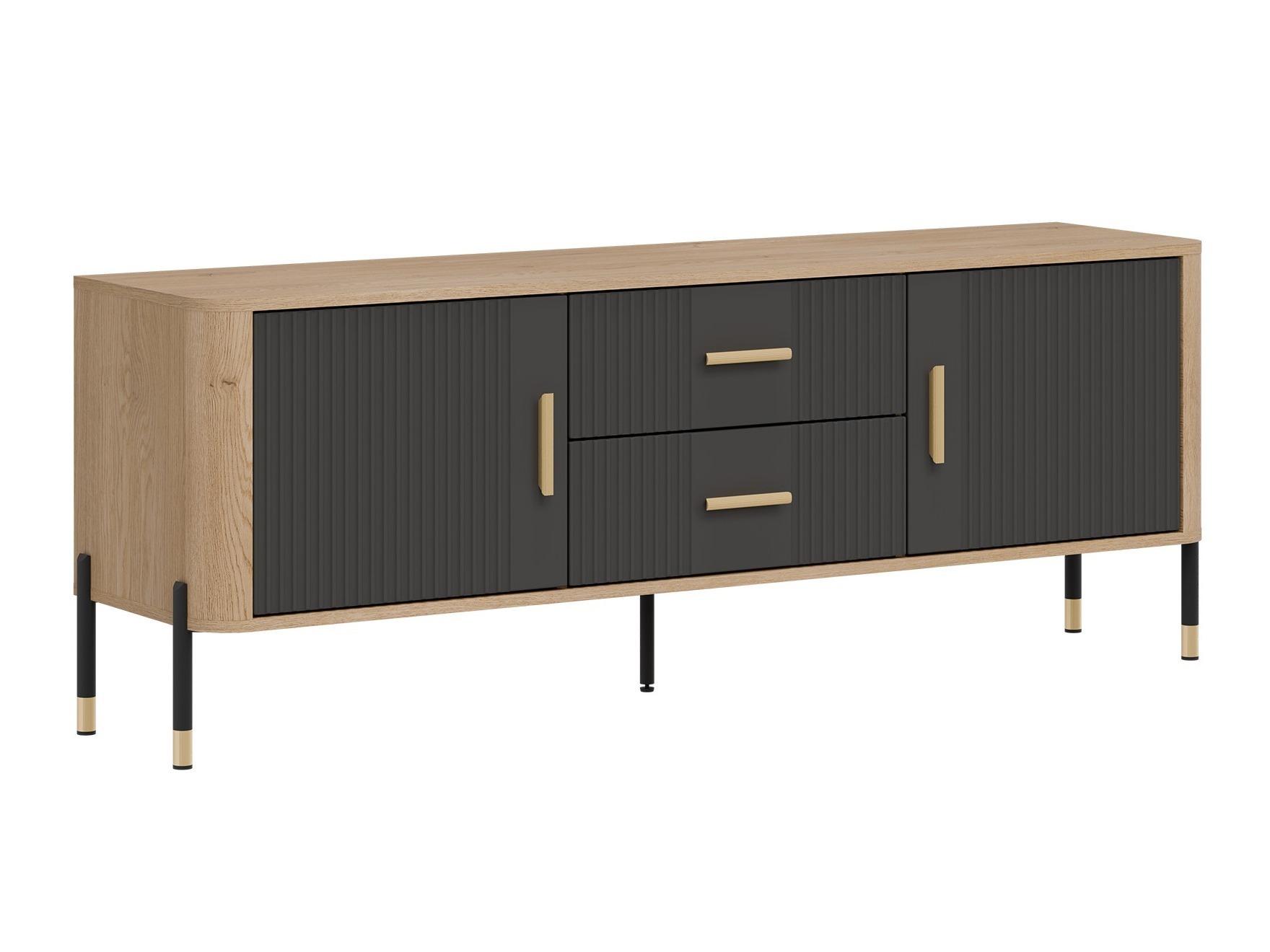 Conjunto de salón Flosora 147 (Antracita)