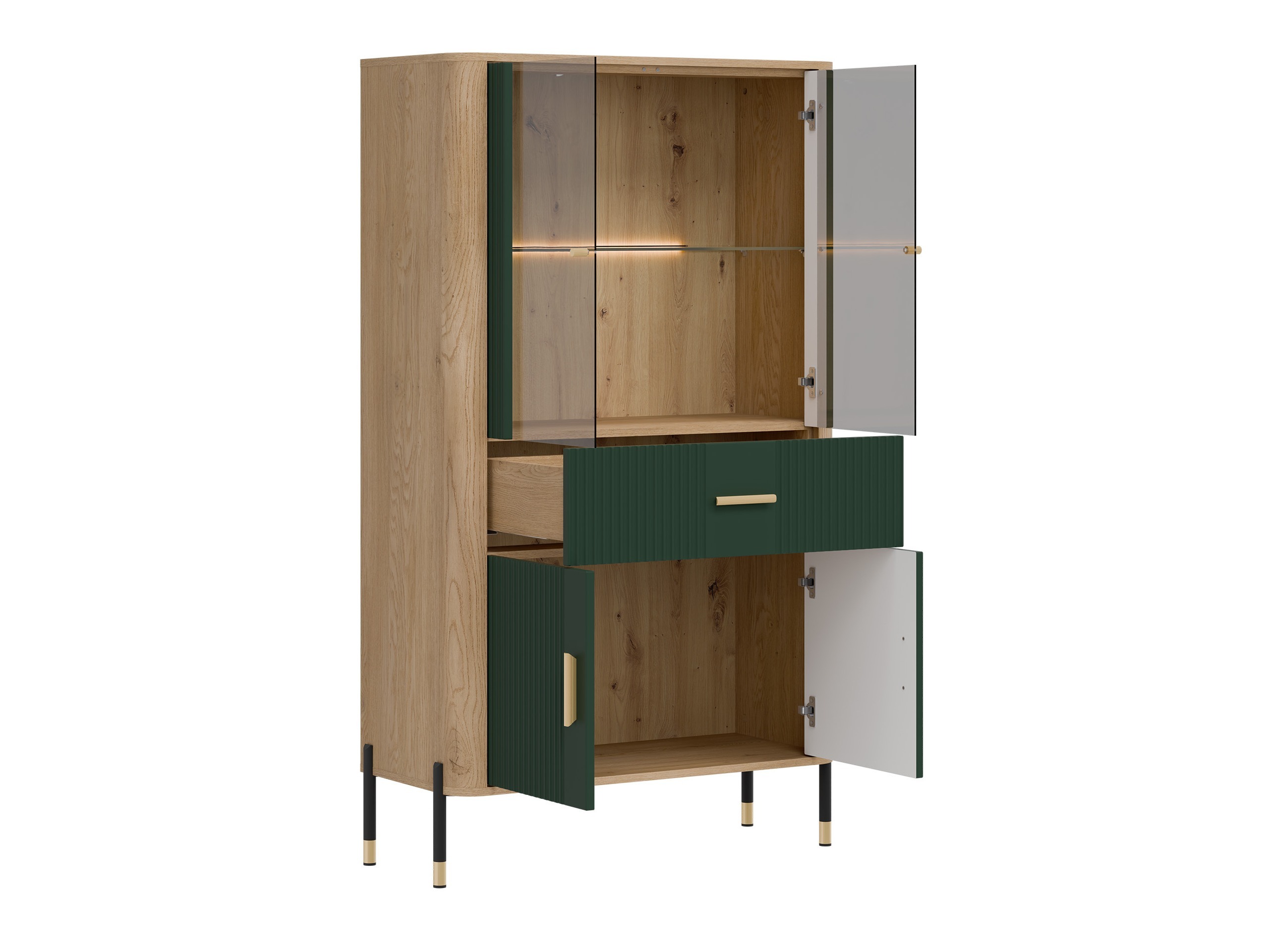 Conjunto de salón Flosora 147 (Verde)