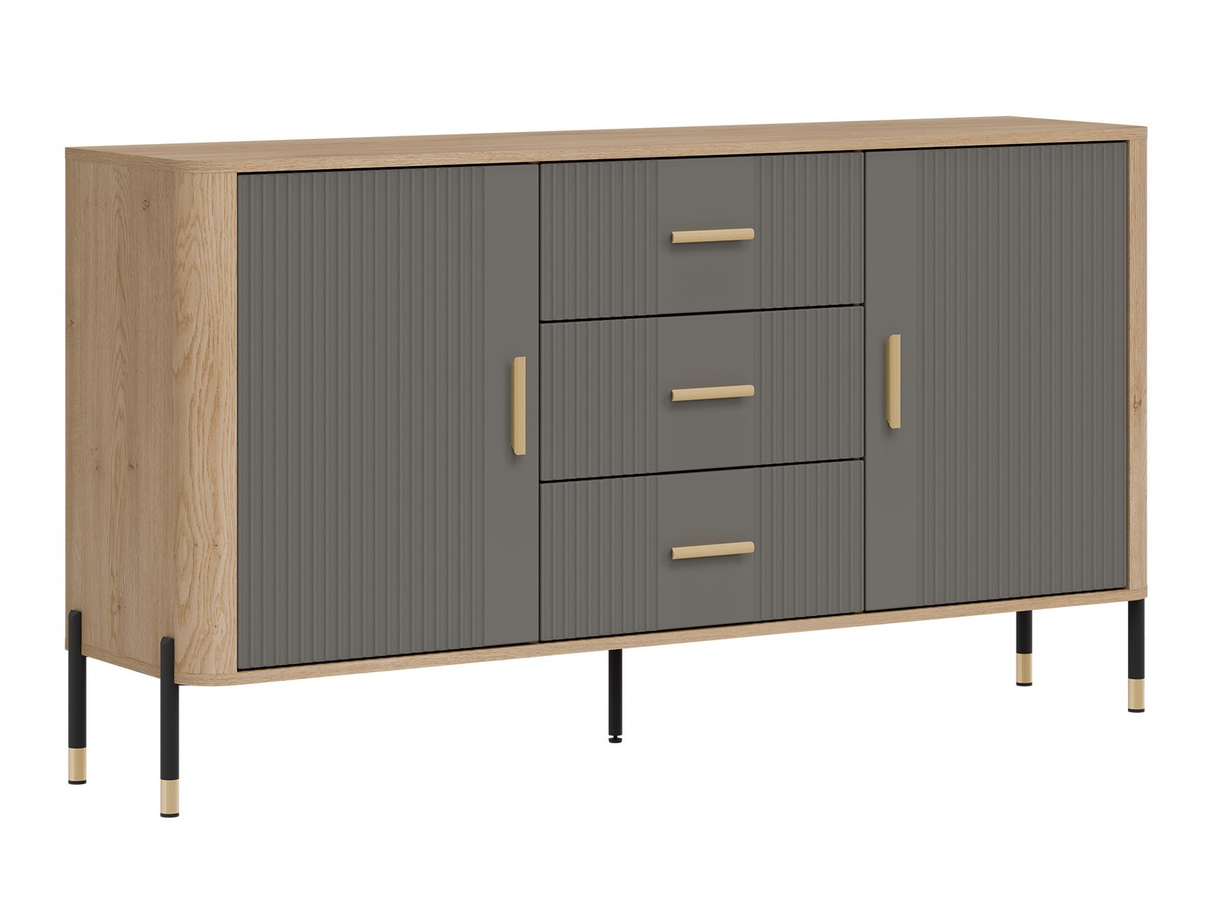 Conjunto de salón Flosora 148 (Gris)