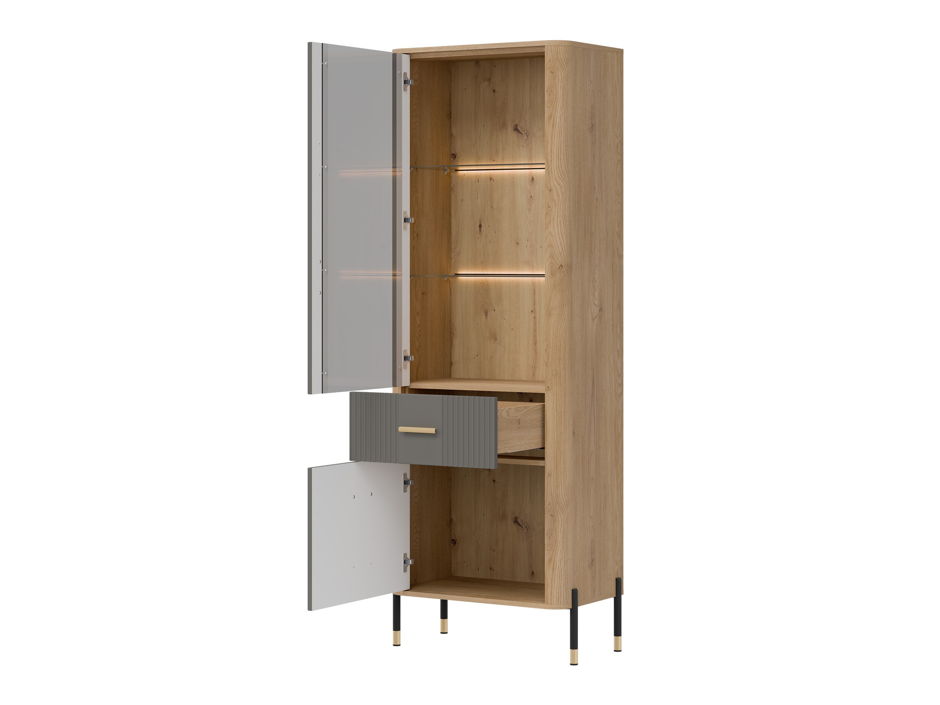 Conjunto de salón Flosora 148 (Gris)