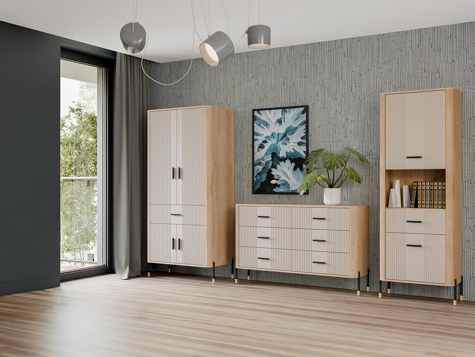 Conjunto de salón Flosora 149 (Cachemira)