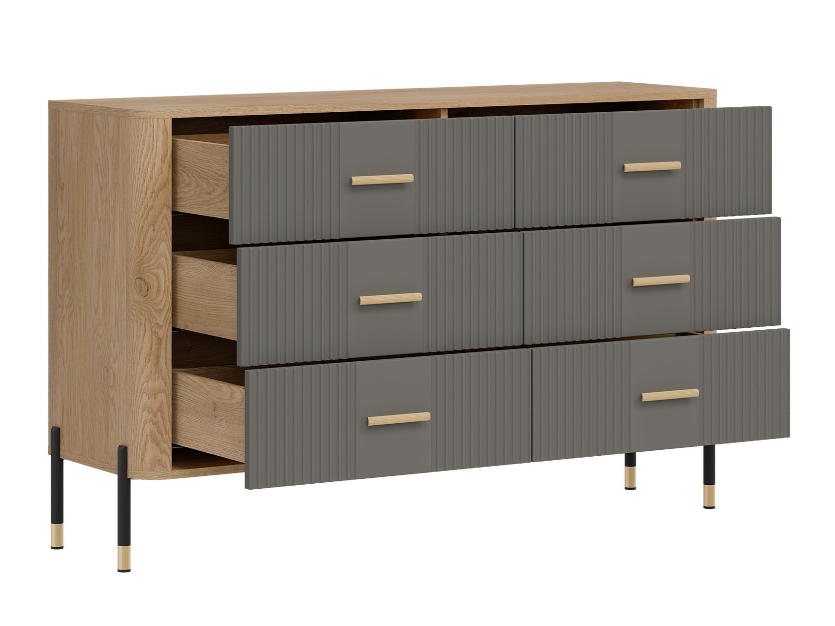 Conjunto de salón Flosora 149 (Gris)