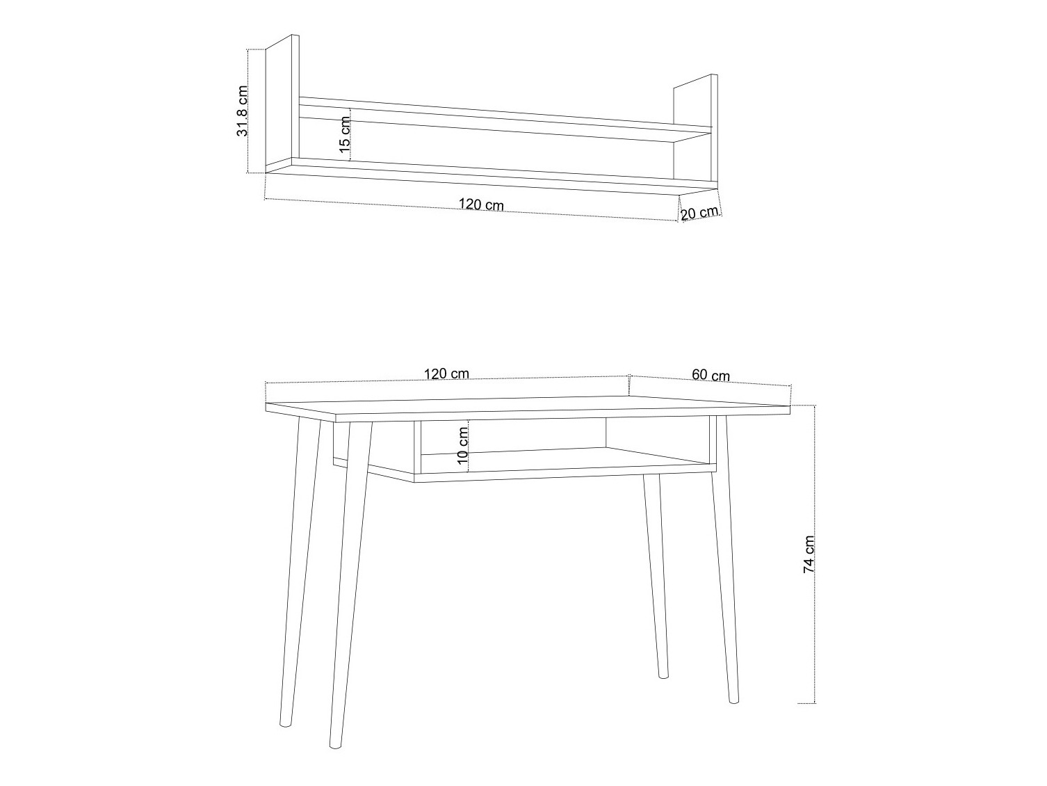 Mesa de oficina Asheboro 181