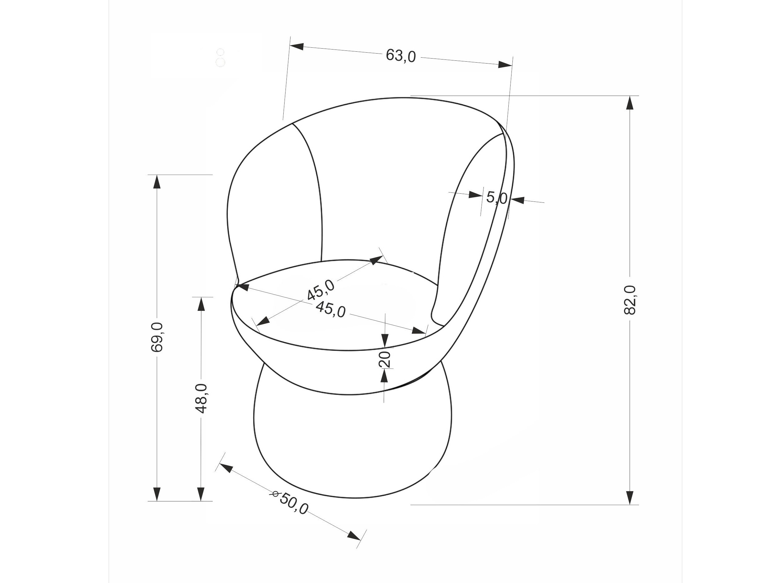 Silla Houston 2082 (Beige)