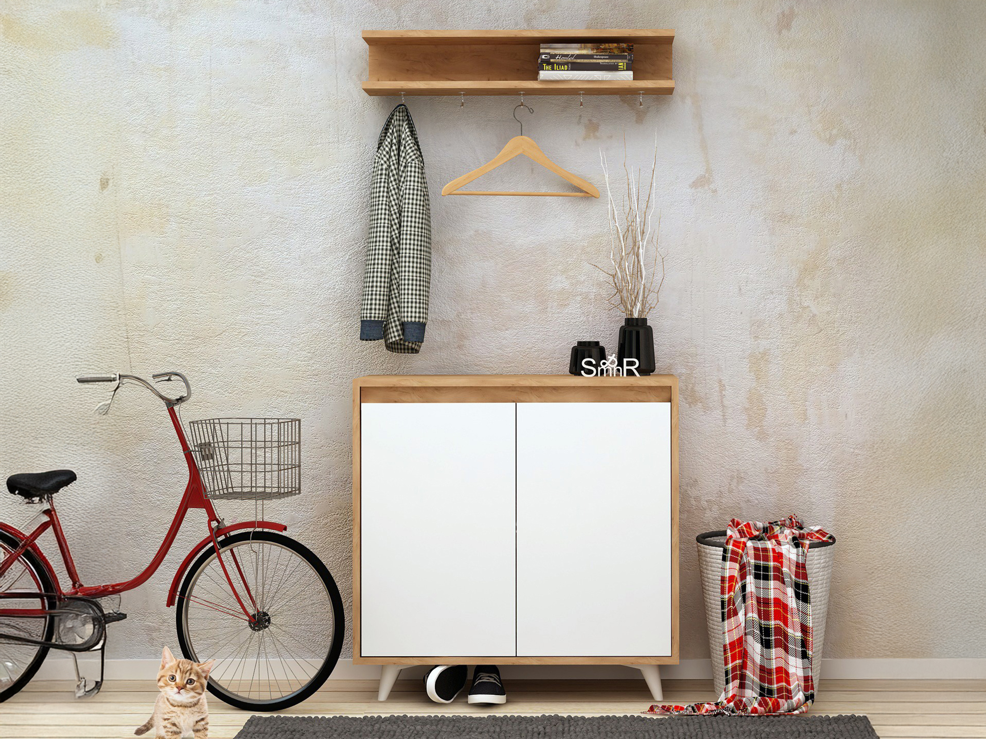 Conjunto para recibidor Asheboro 183