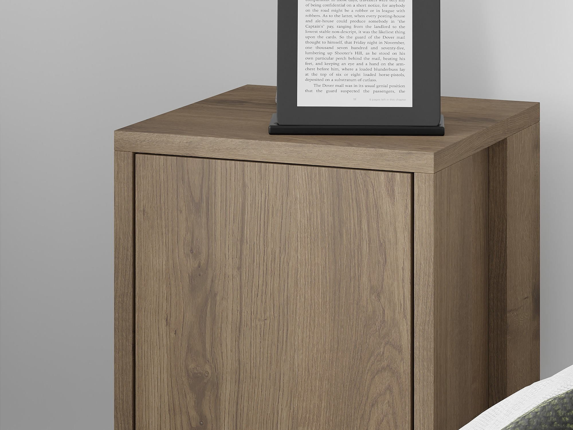 Mesilla de noche Kailua 398 (Madera oscura)