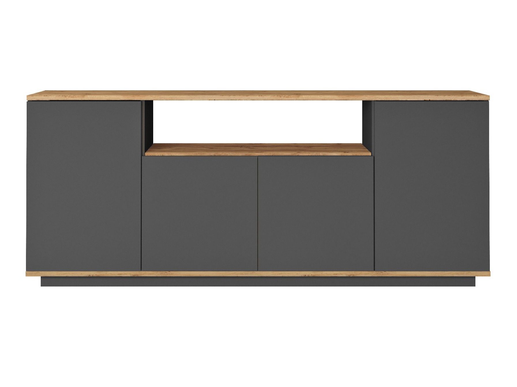 Aparador Kailua 2660 (Antracita + Pino)