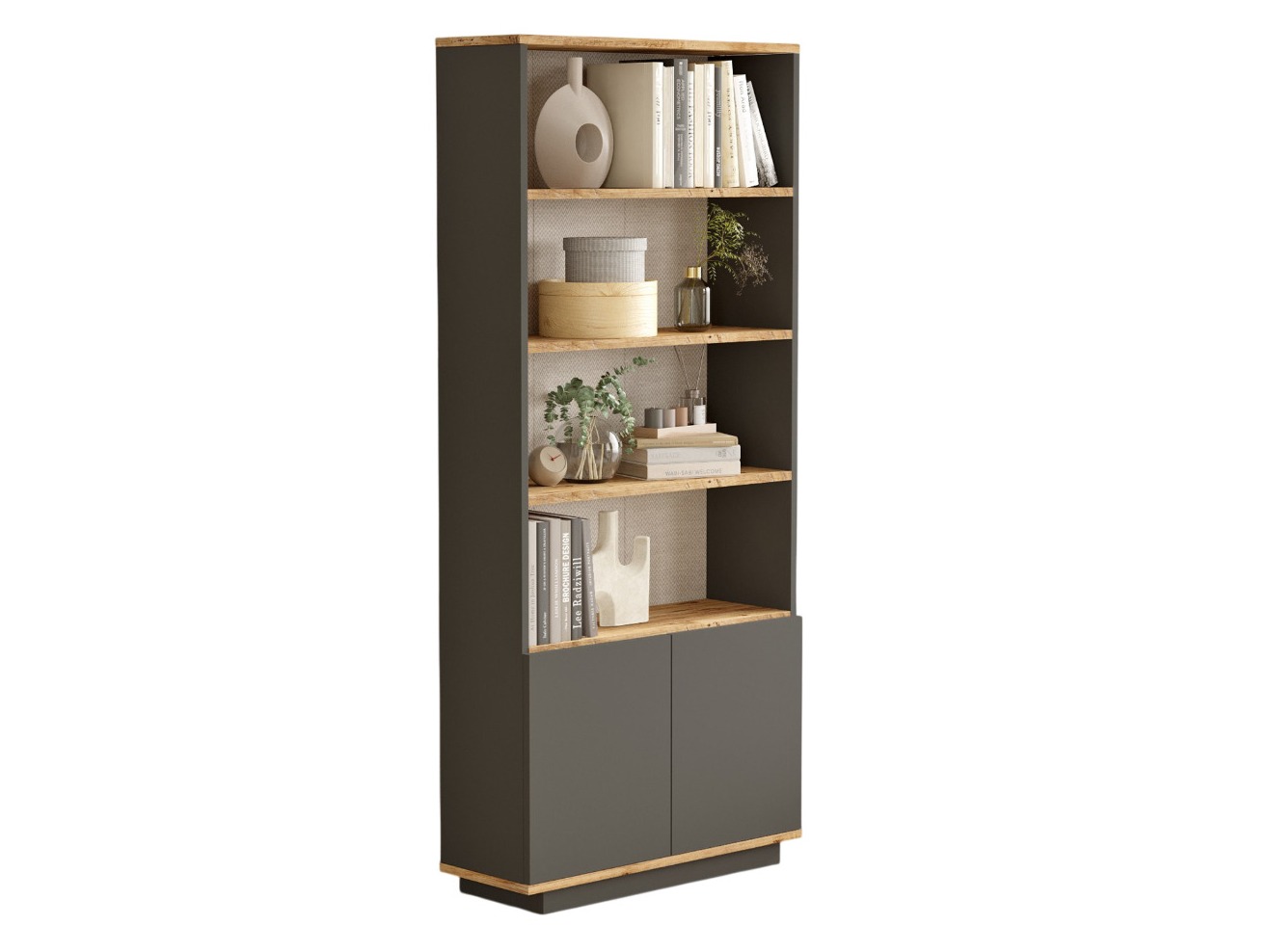 Estantería Kailua 2659 (Antracita + Pino)