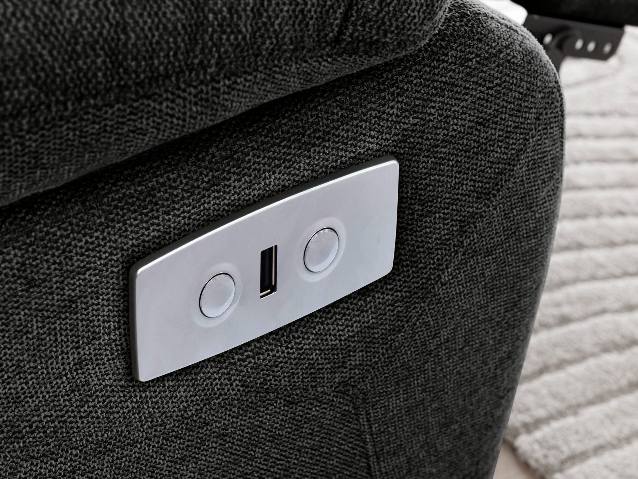 Sillón reclinable Denton 1324 (Antracita)