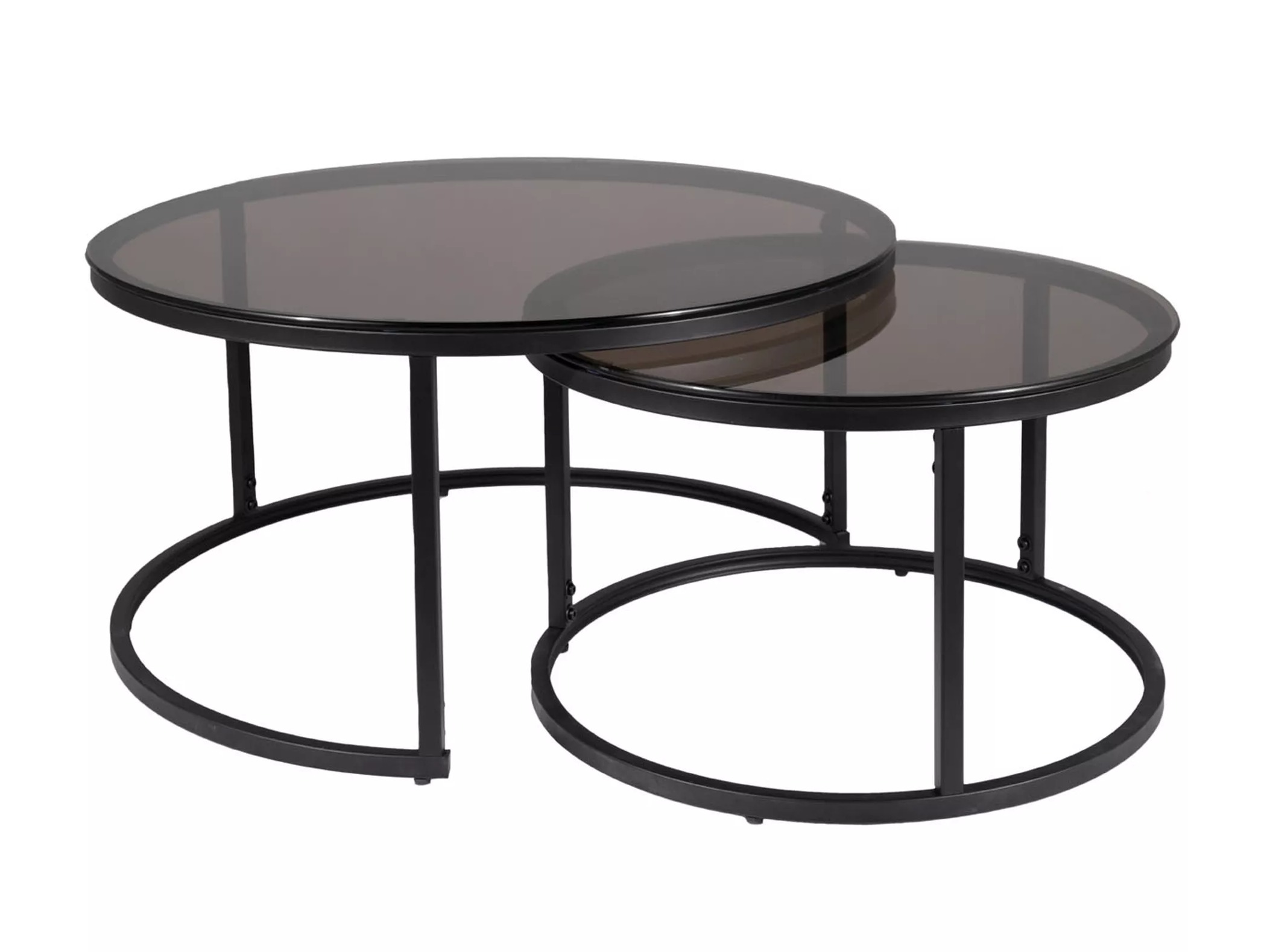 Conjunto mesa de centro Detroit 607 (Negro)