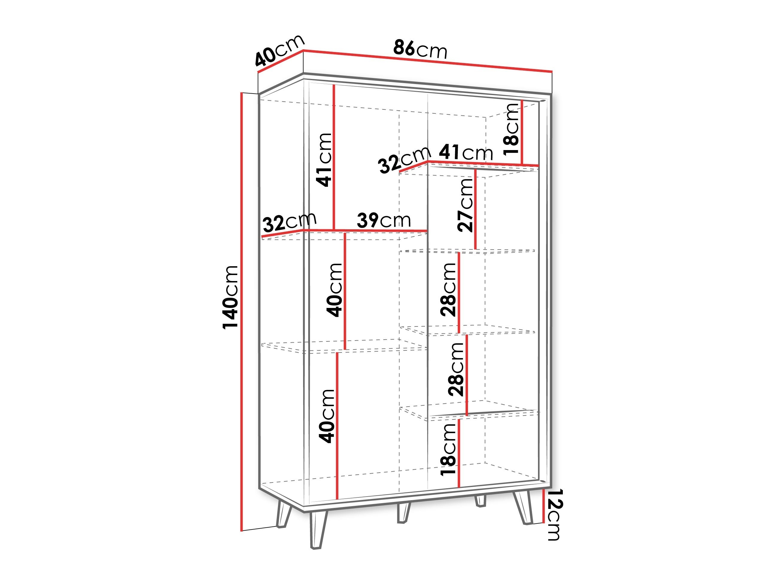 Estantería Comfivo Romtori