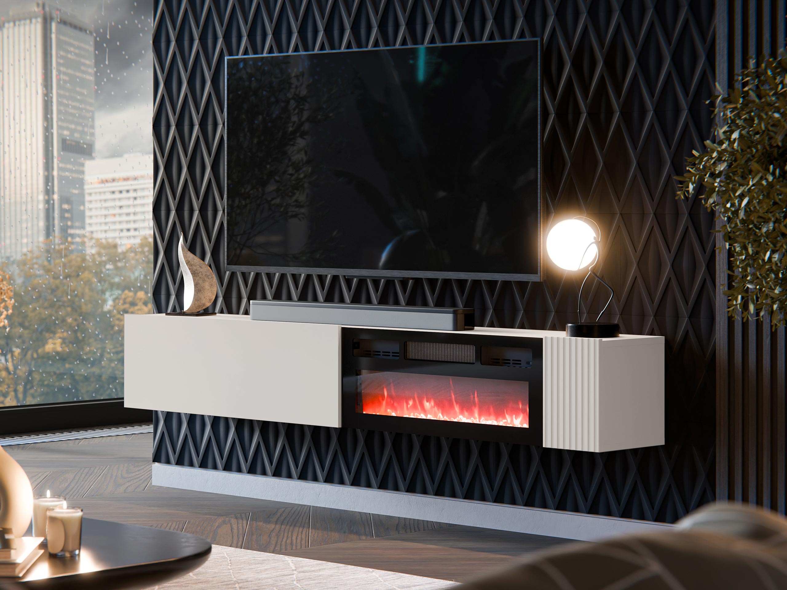 Mueble TV Calveru 110 (Cachemira)