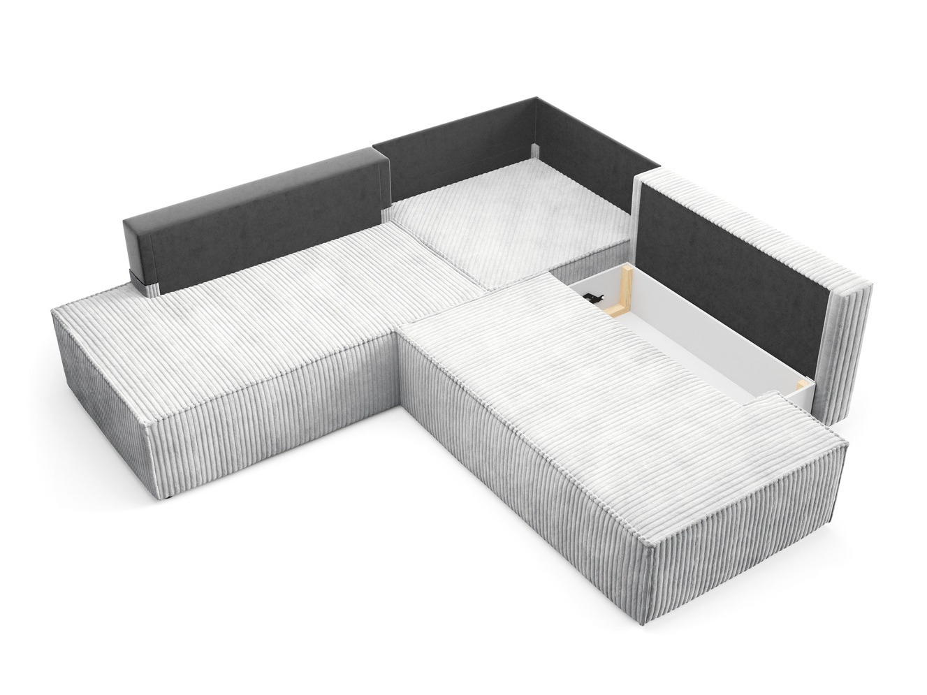 Sofá rinconero Kingston 188 (Tilia 86)