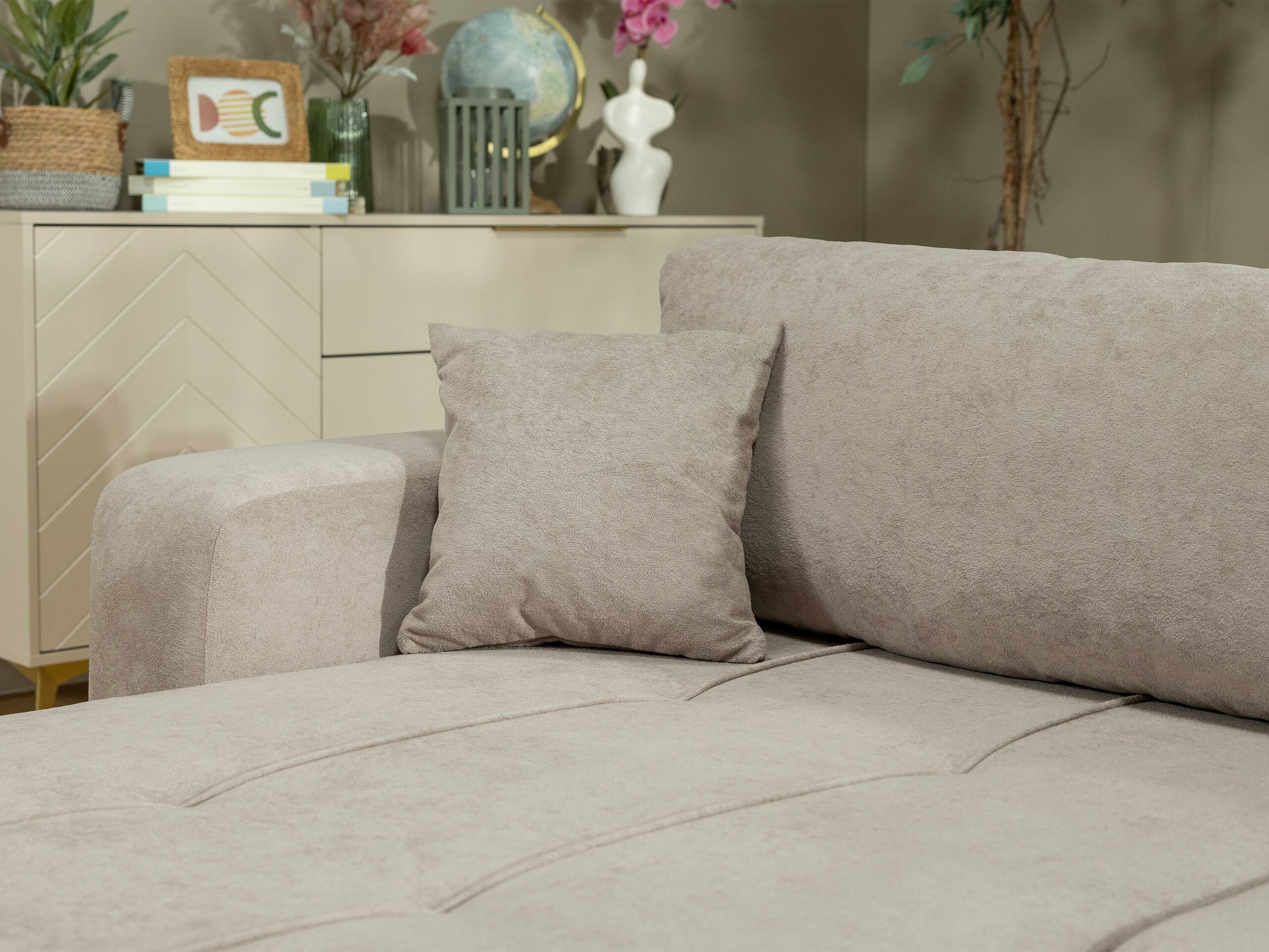 Sofá rinconero Comfivo Laurus I (Velo 621)