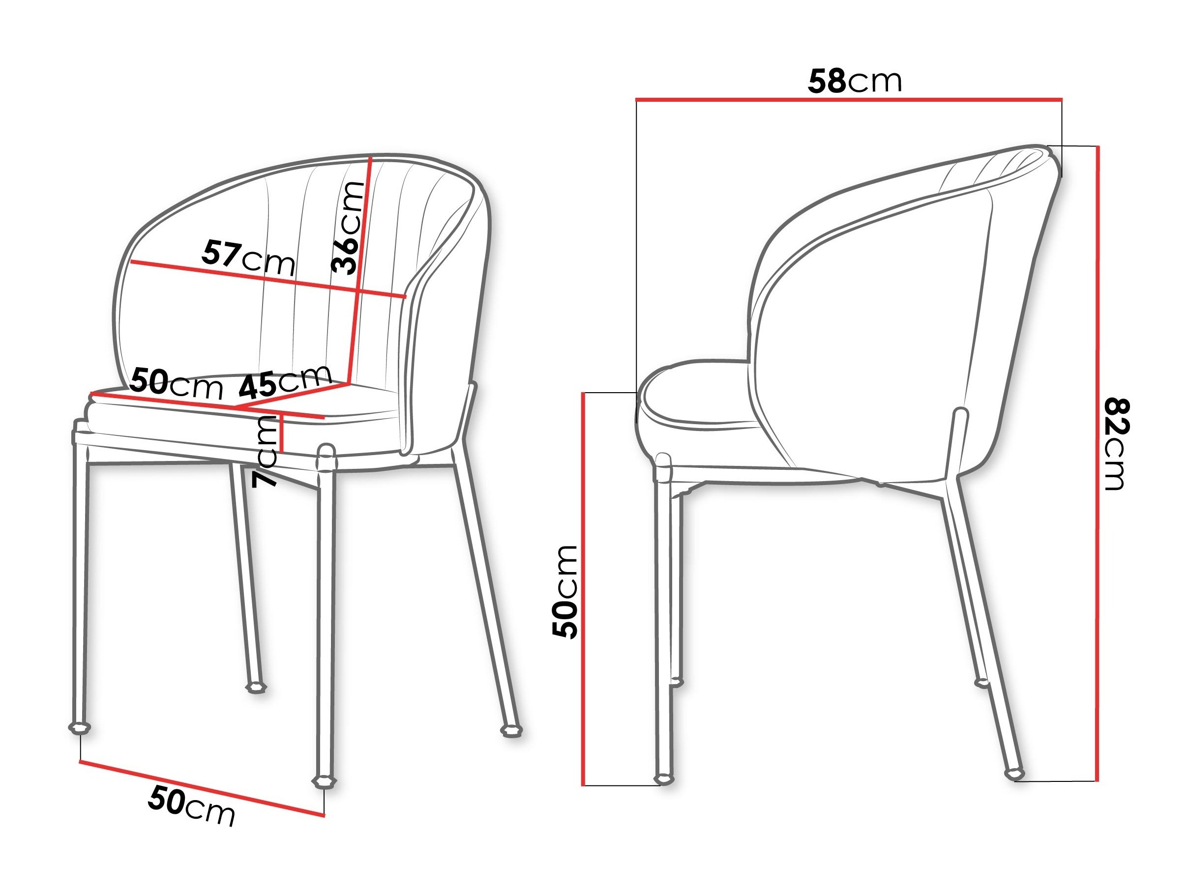 Silla Comfivo Hilaritas XVII (Gris)